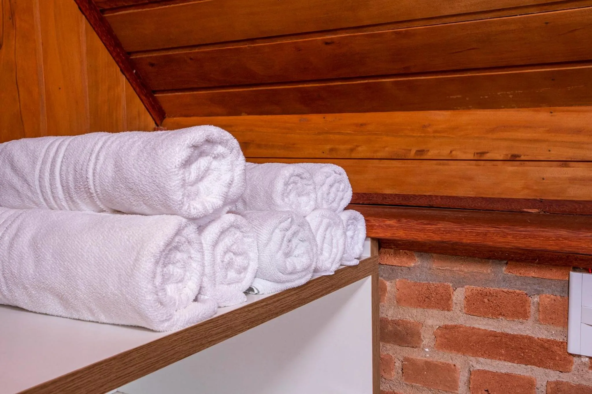 towels in Pousada Suiça Mineira Garden