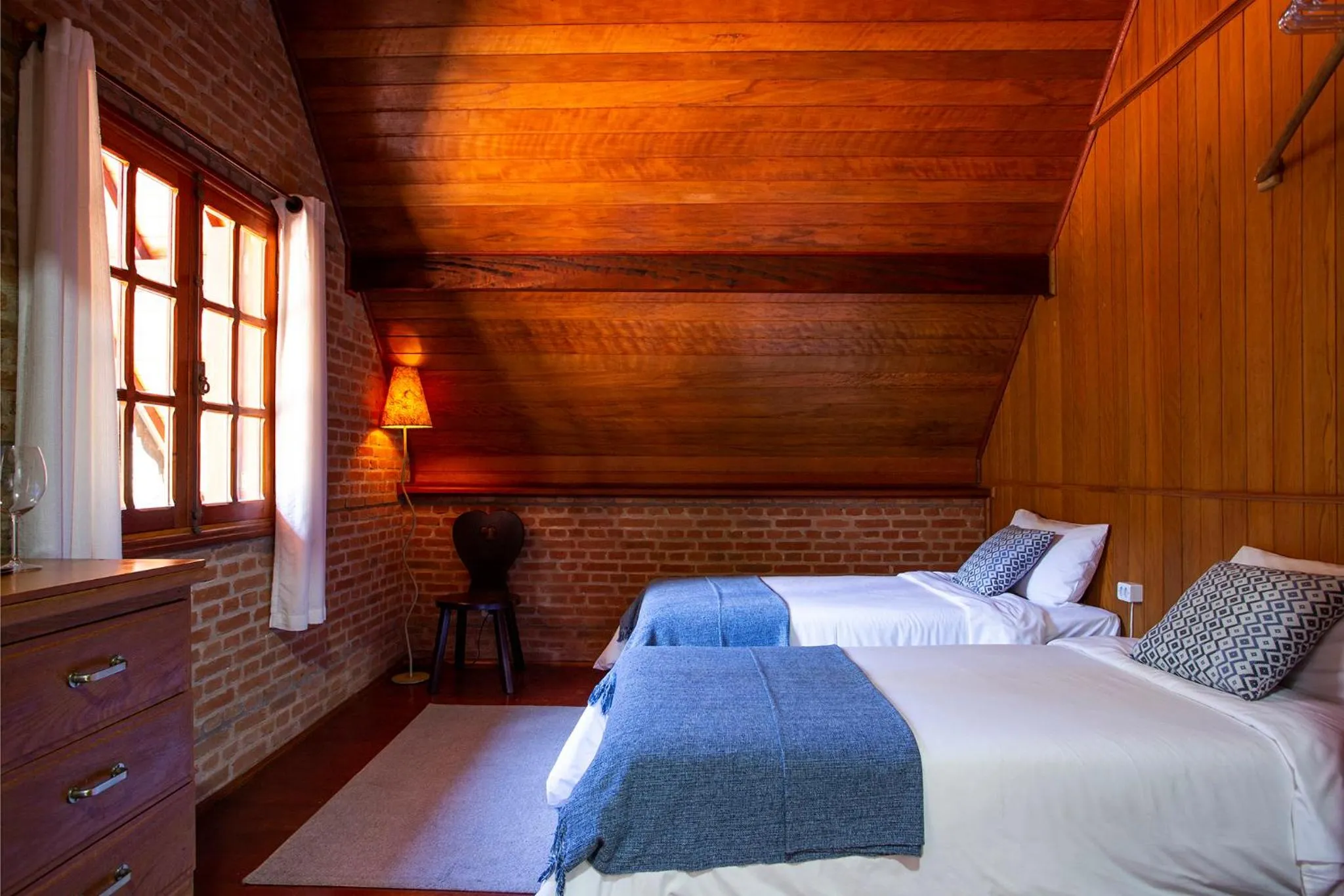 Photo of the whole room, Bed in Pousada Suiça Mineira Garden