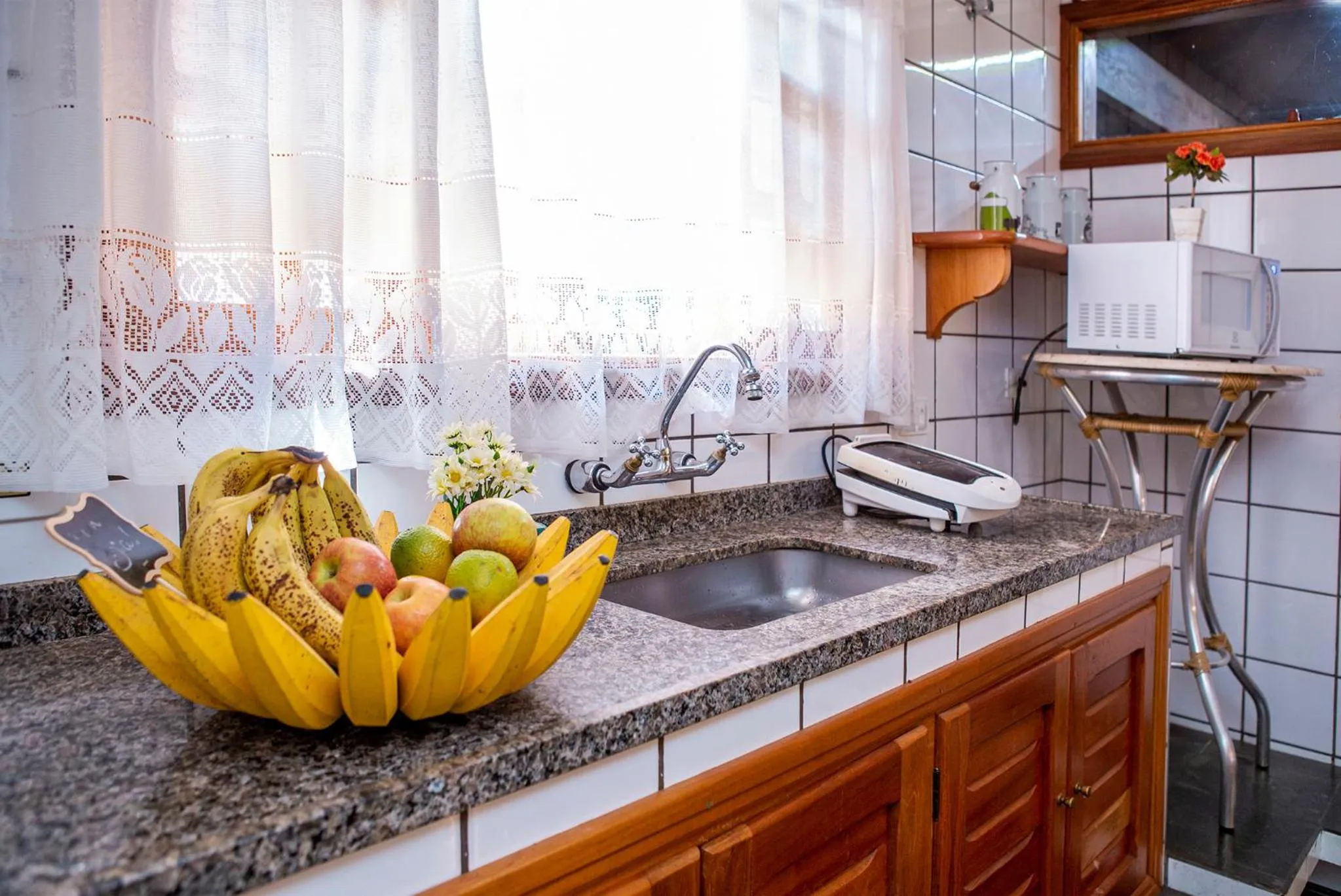 kitchen in Pousada Suiça Mineira Garden