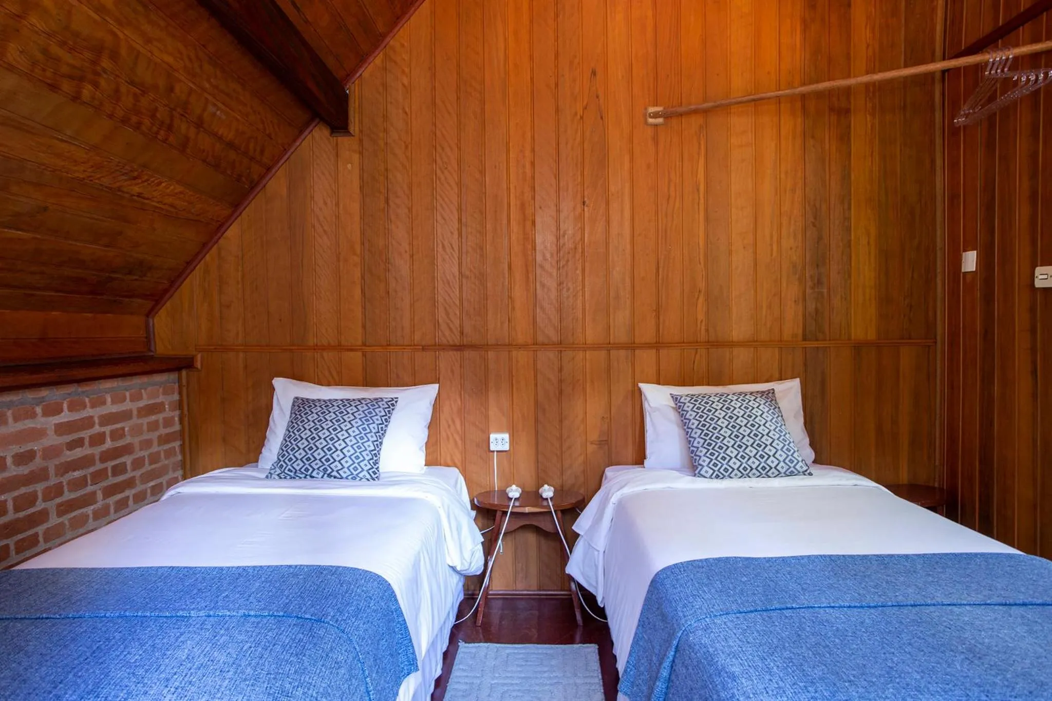 Photo of the whole room, Bed in Pousada Suiça Mineira Garden