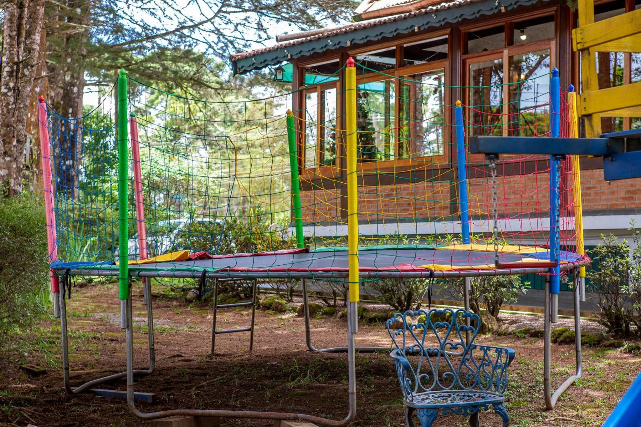 Children play ground in Pousada Suiça Mineira Garden