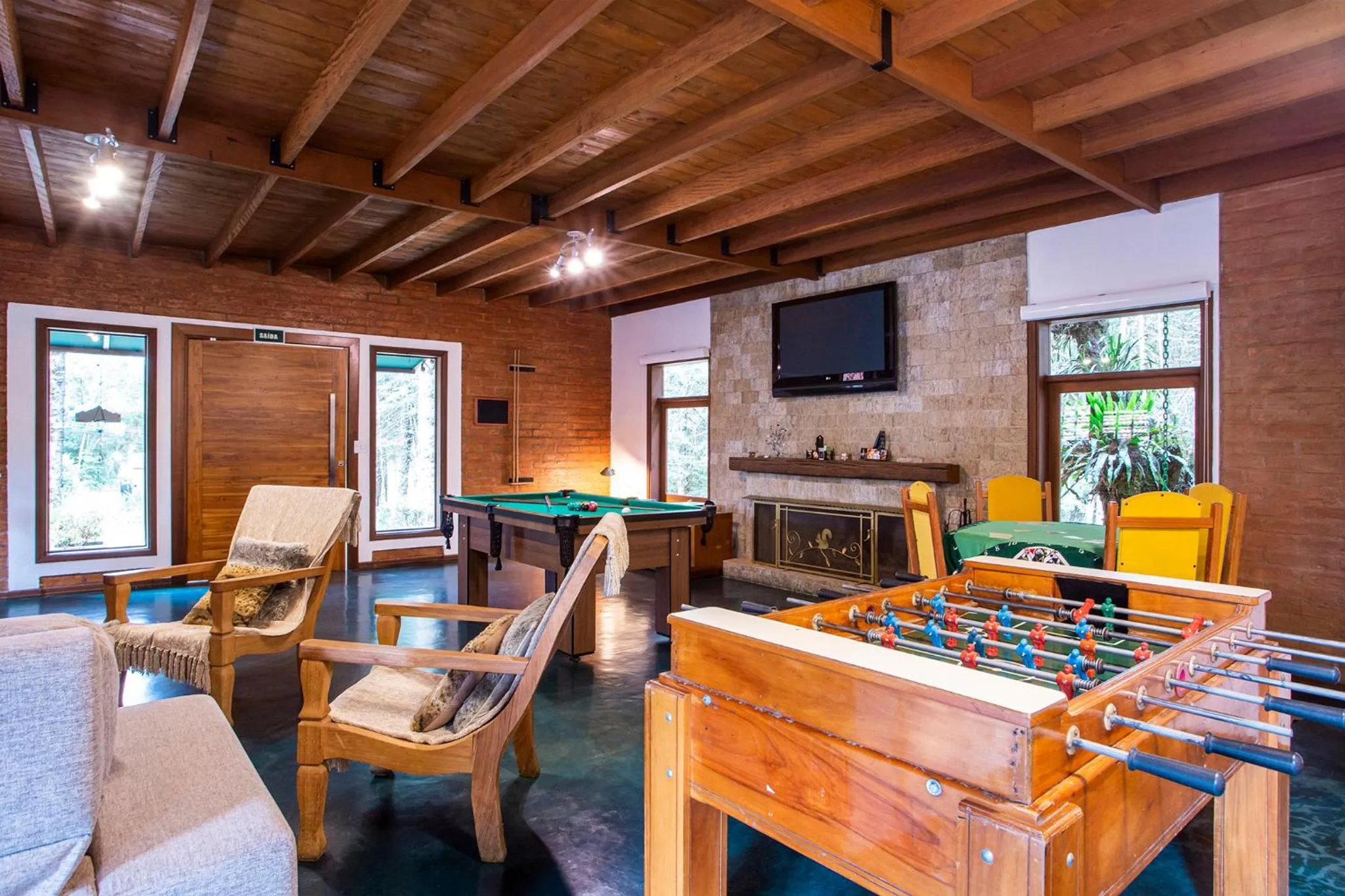 Game Room in Pousada Suiça Mineira Garden