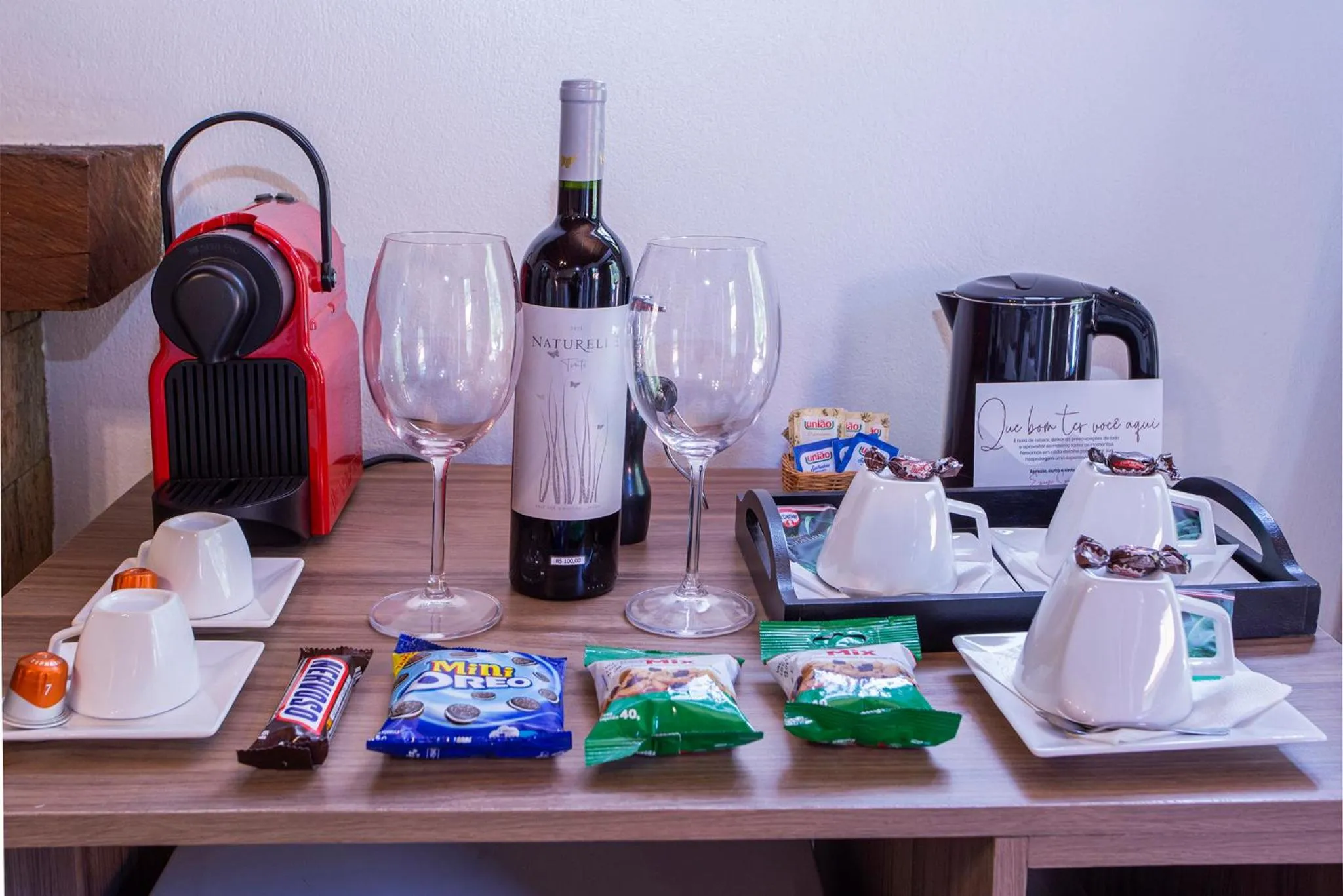 Coffee/tea facilities in Pousada Suiça Mineira Garden