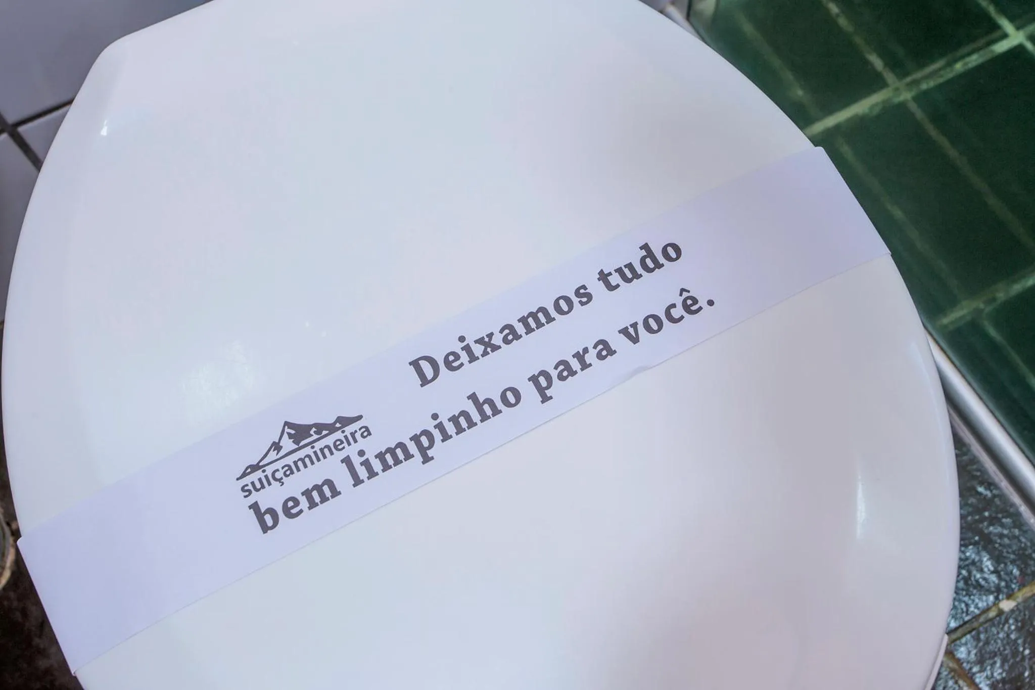 Bathroom in Pousada Suiça Mineira Garden