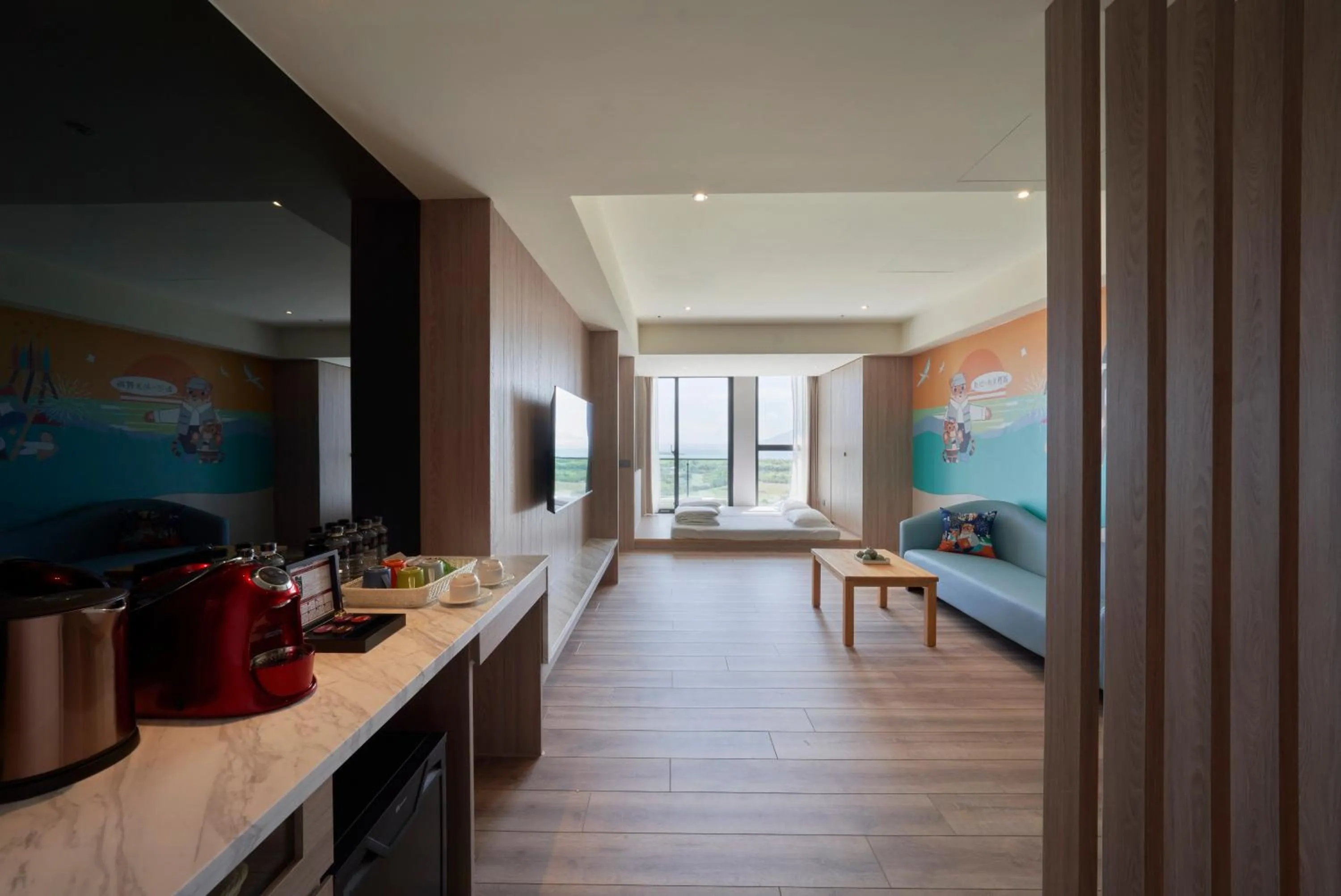 Living room in Lanyang Seaview Hotel