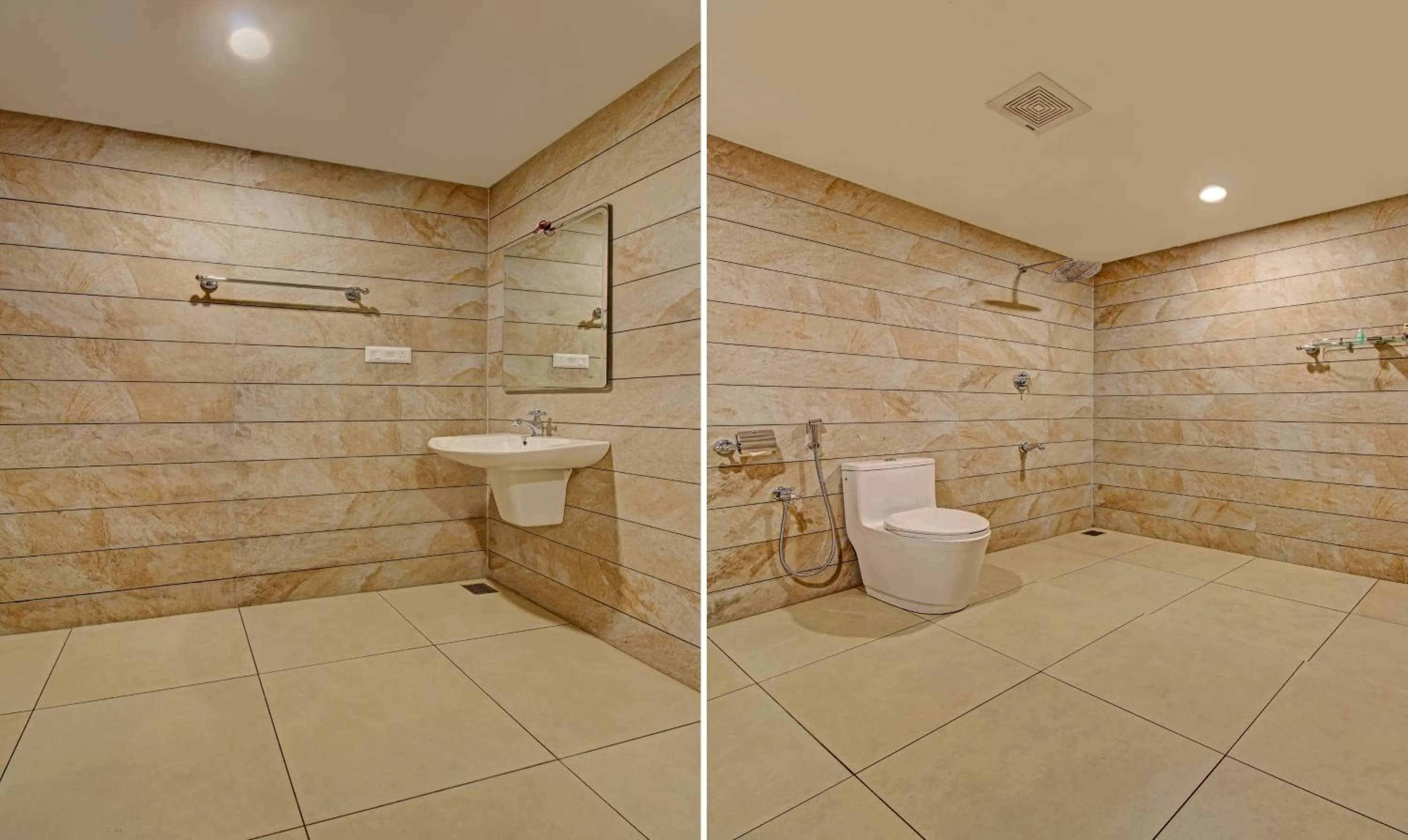 Bathroom in Treebo Premium Travancore Palace Cherthala