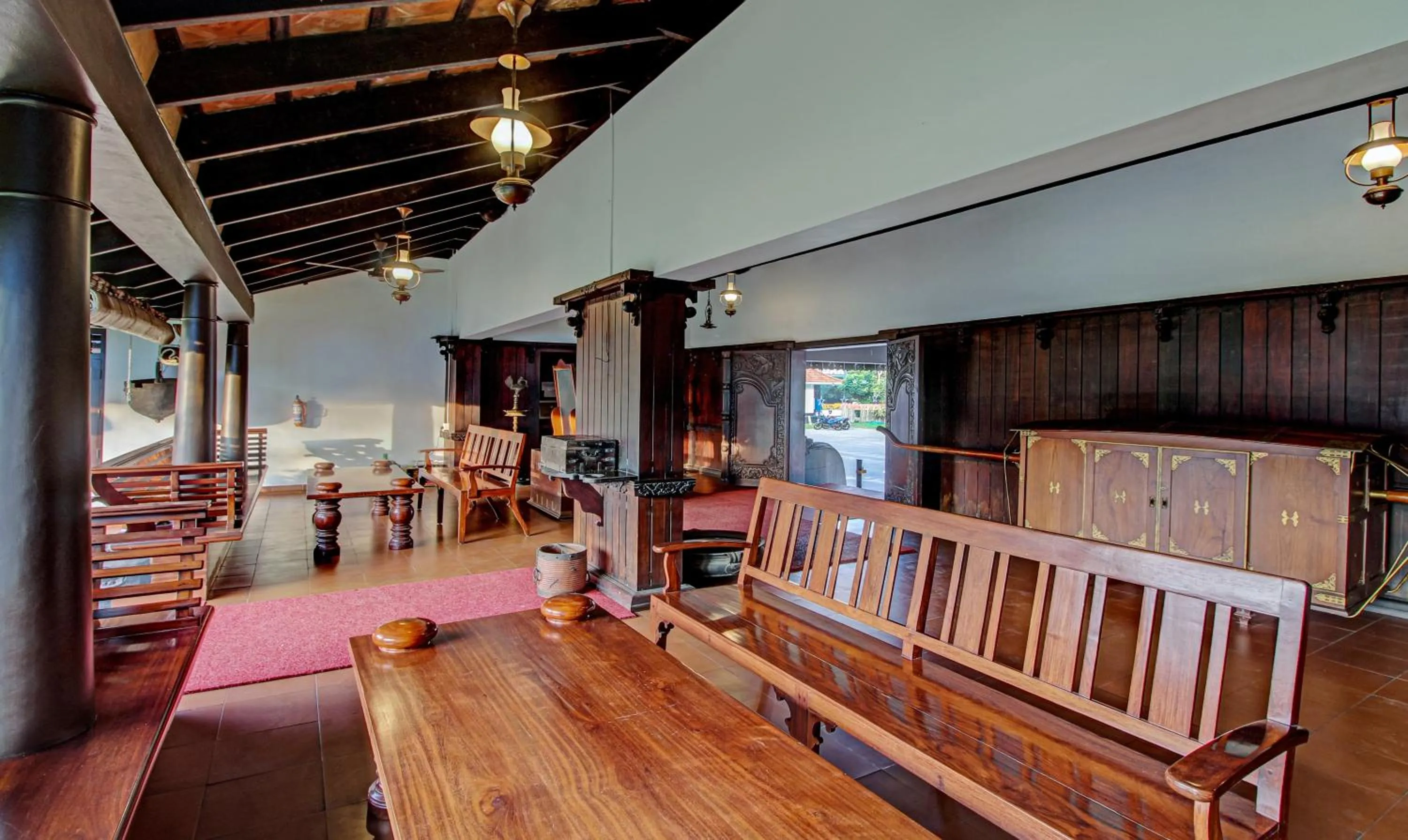 Seating area in Treebo Premium Travancore Palace Cherthala