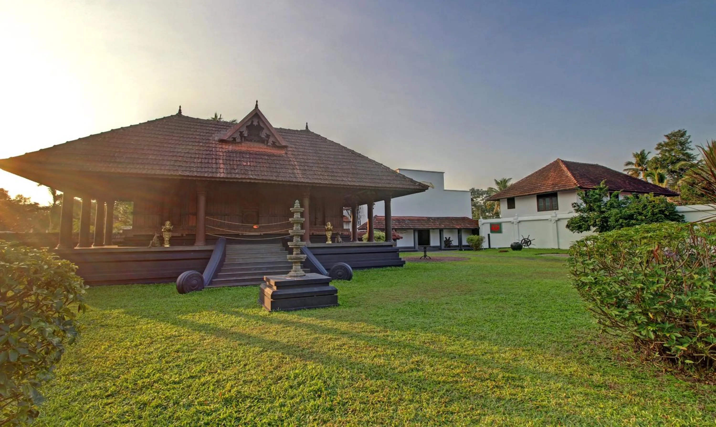 Garden view in Treebo Premium Travancore Palace Cherthala