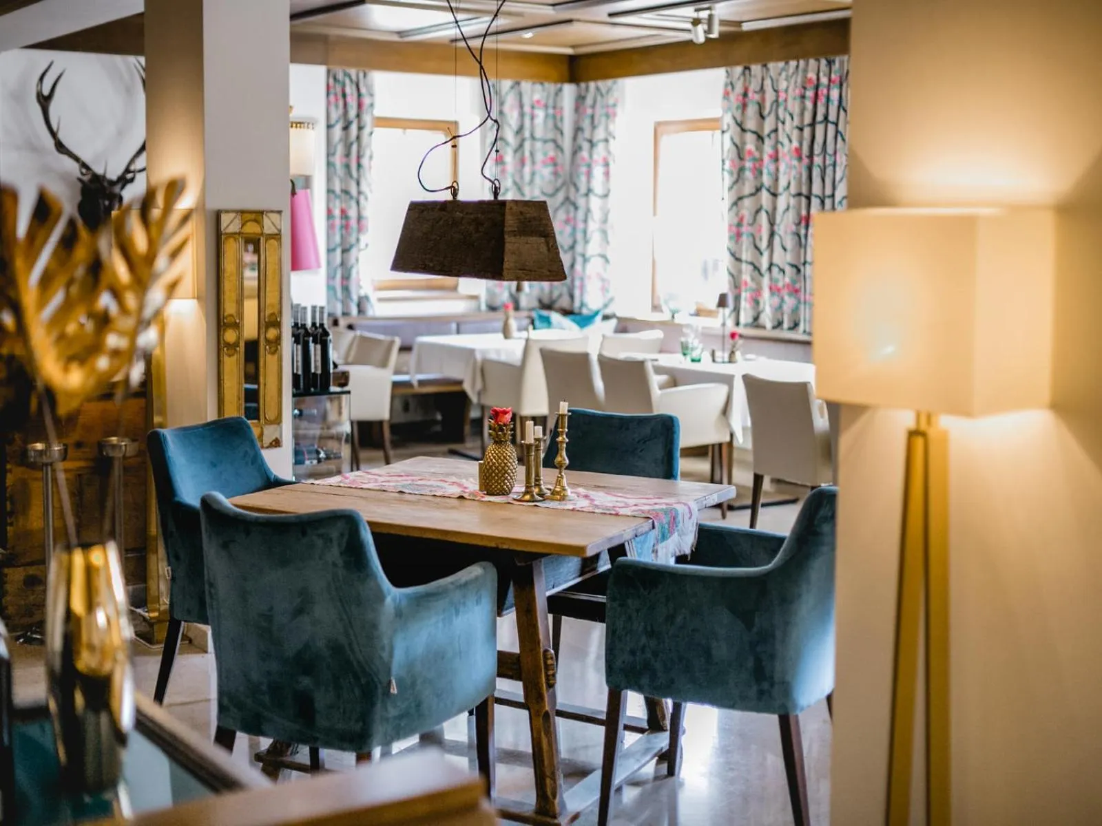 Restaurant/places to eat in Hotel Stroblerhof