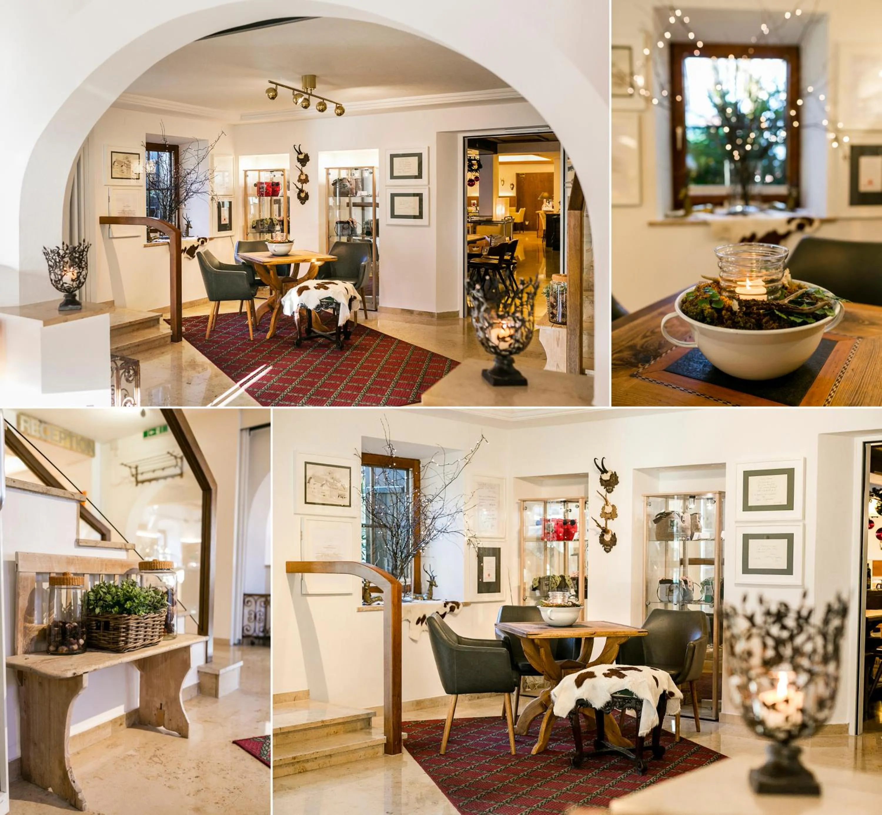 Lobby or reception in Hotel Stroblerhof