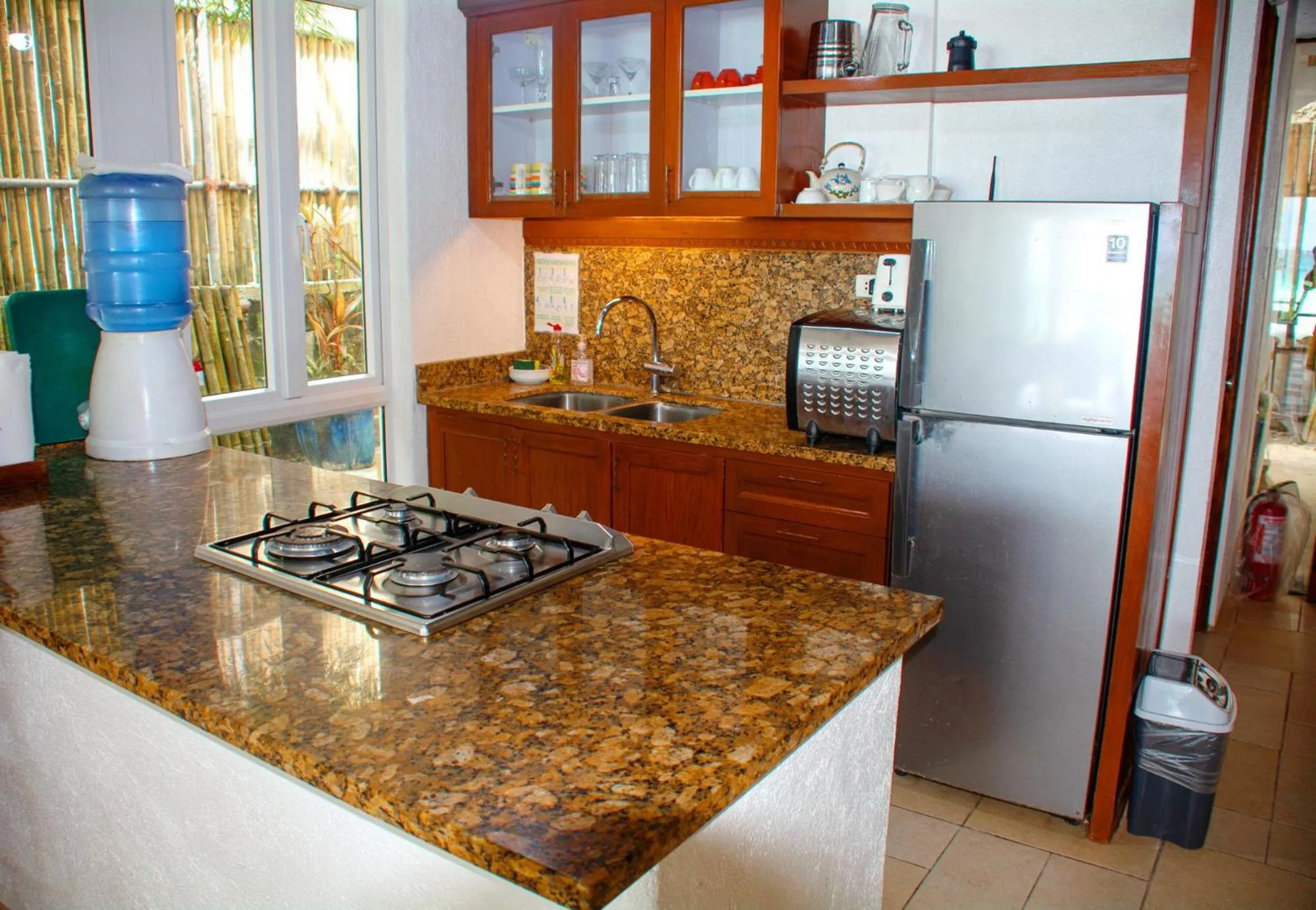 kitchen in Mayumi Beach Villa
