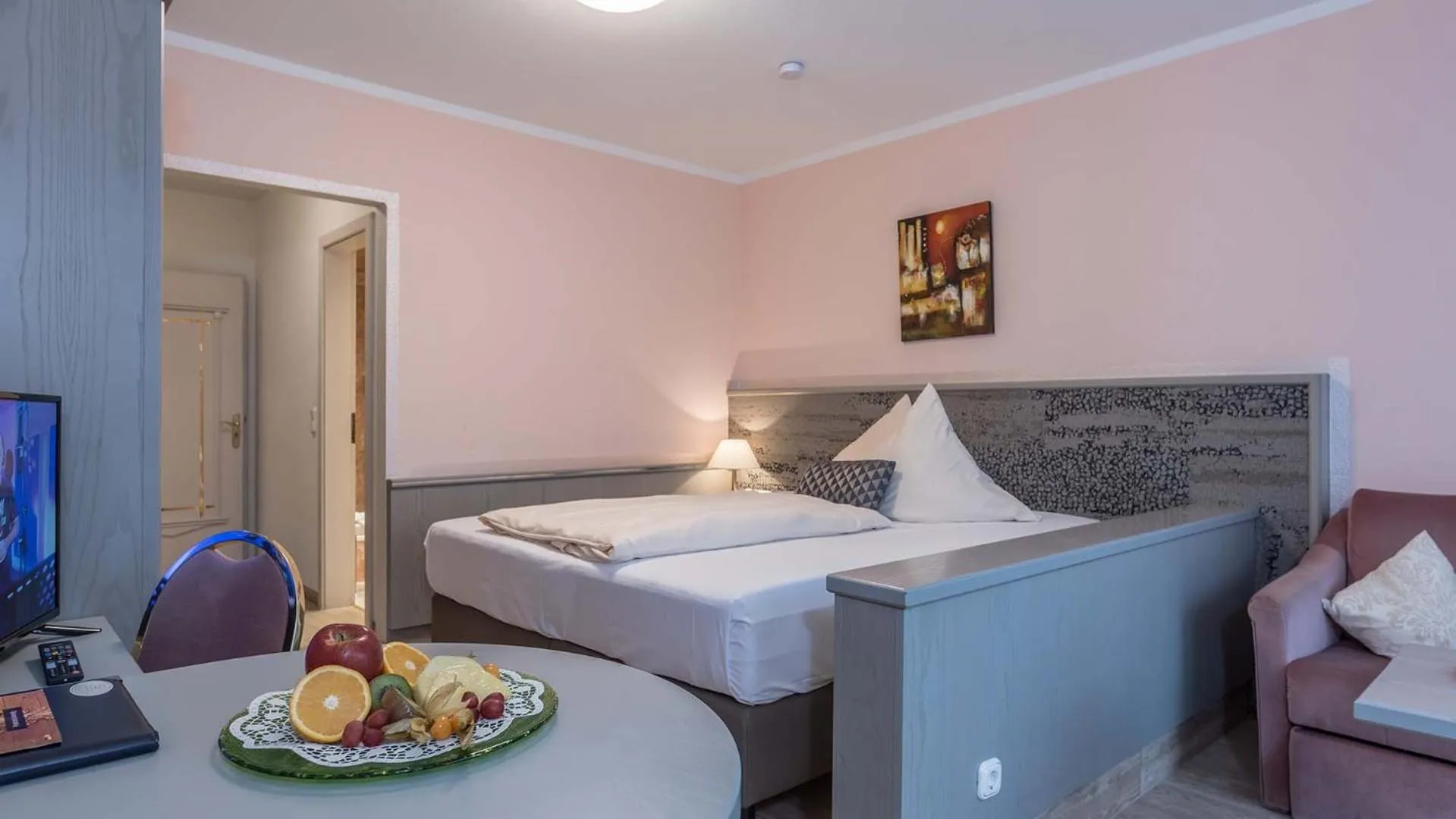 Bed in Hotel am Schlosspark