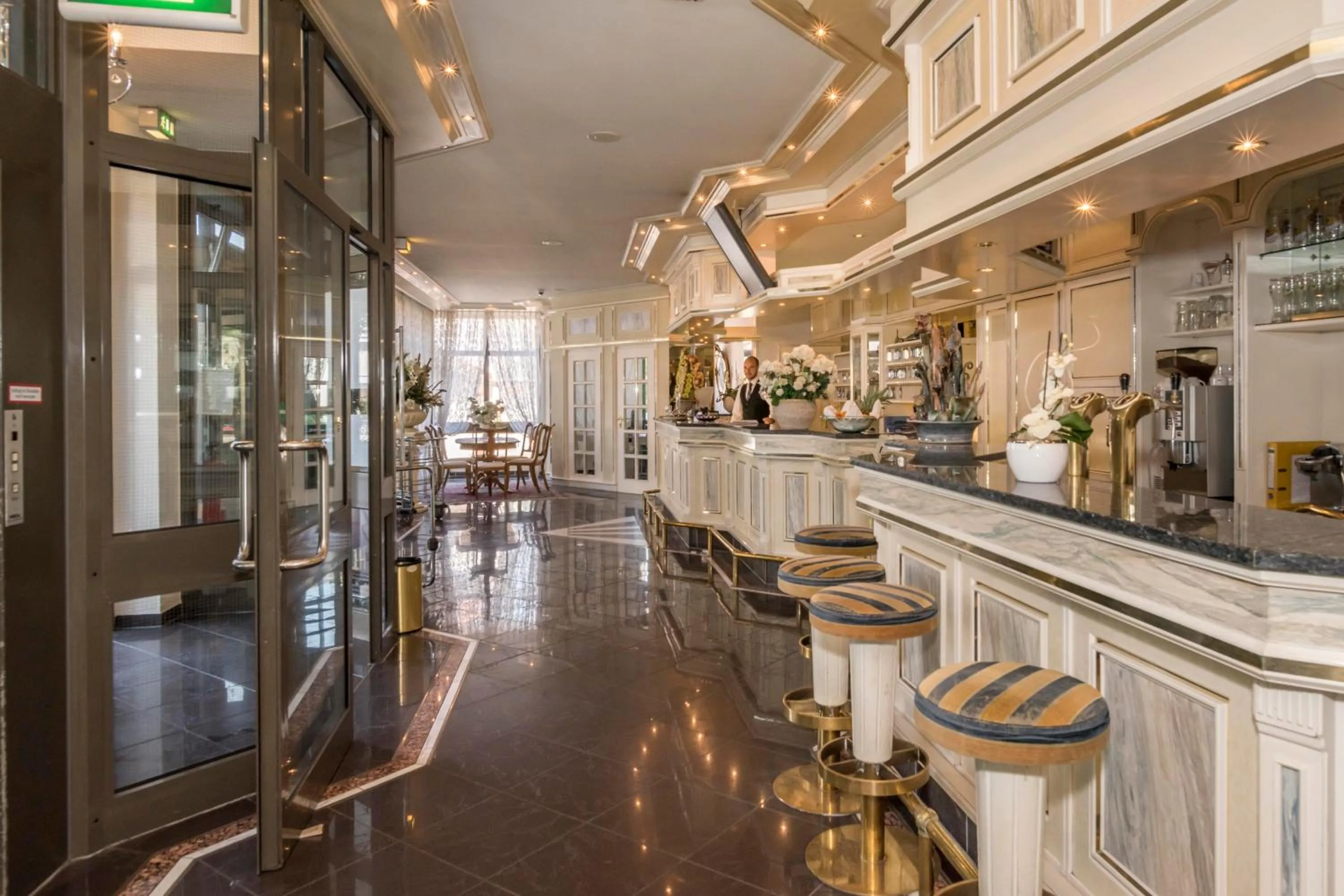 Lobby or reception in Hotel am Schlosspark