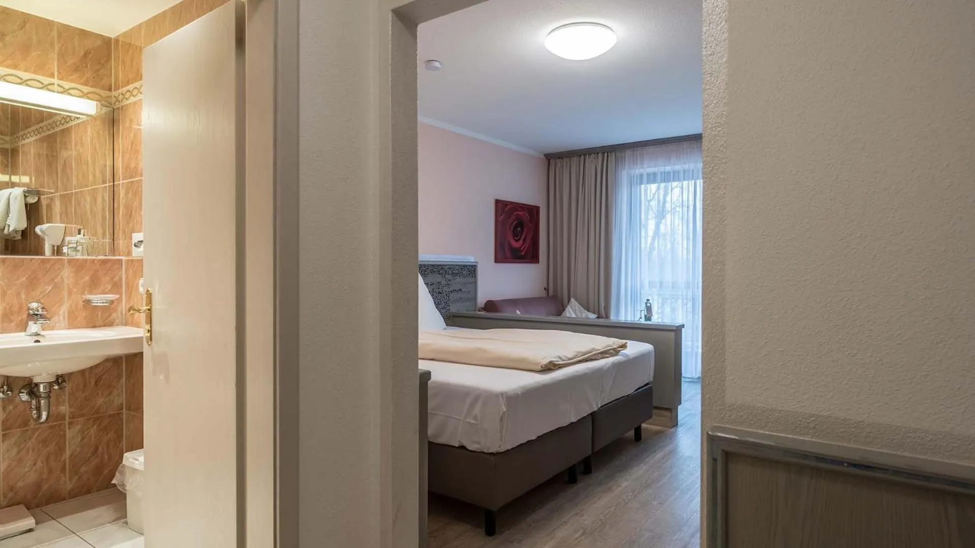 Bed in Hotel am Schlosspark