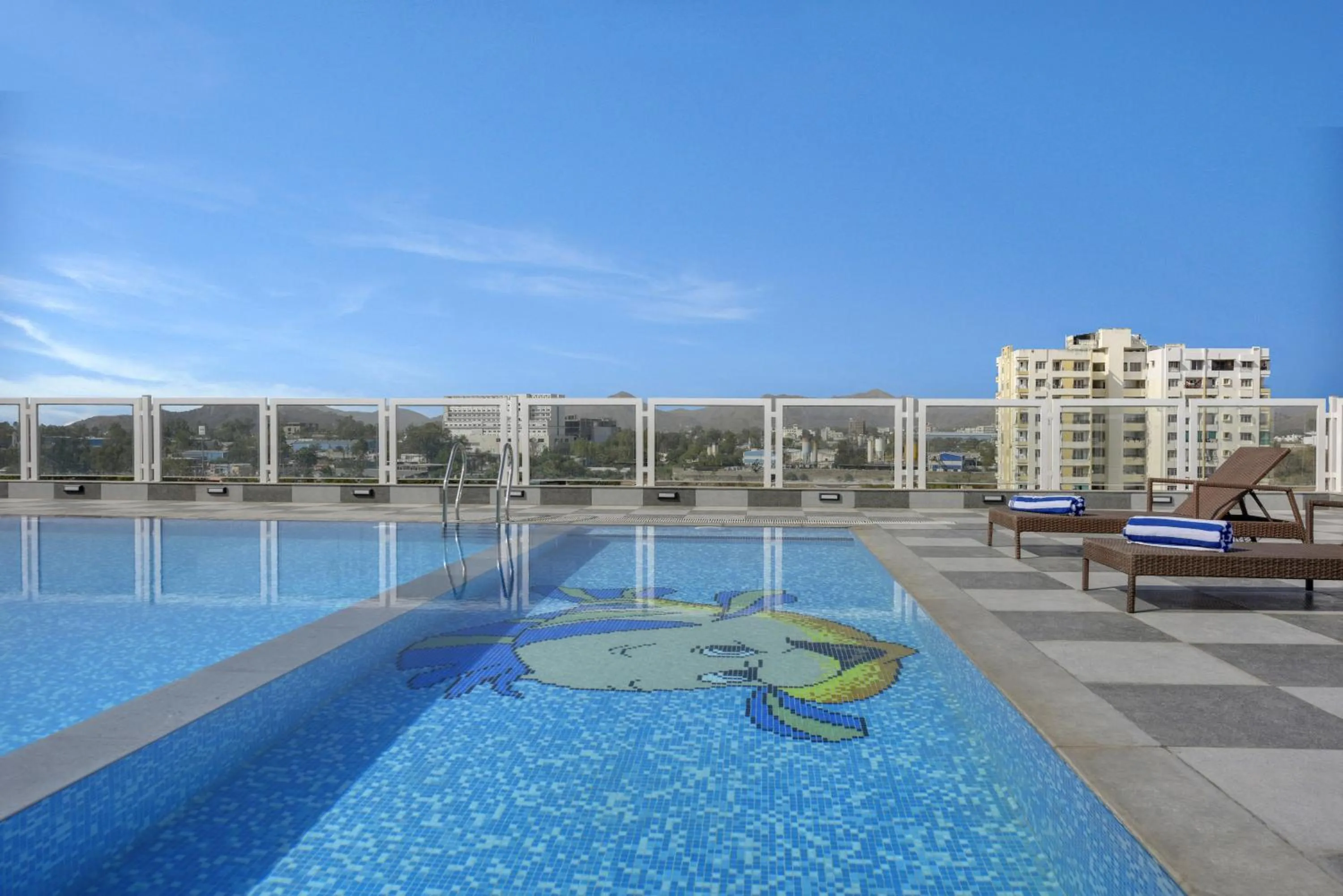 Swimming pool in Hotel khumani By Hills N Dunes