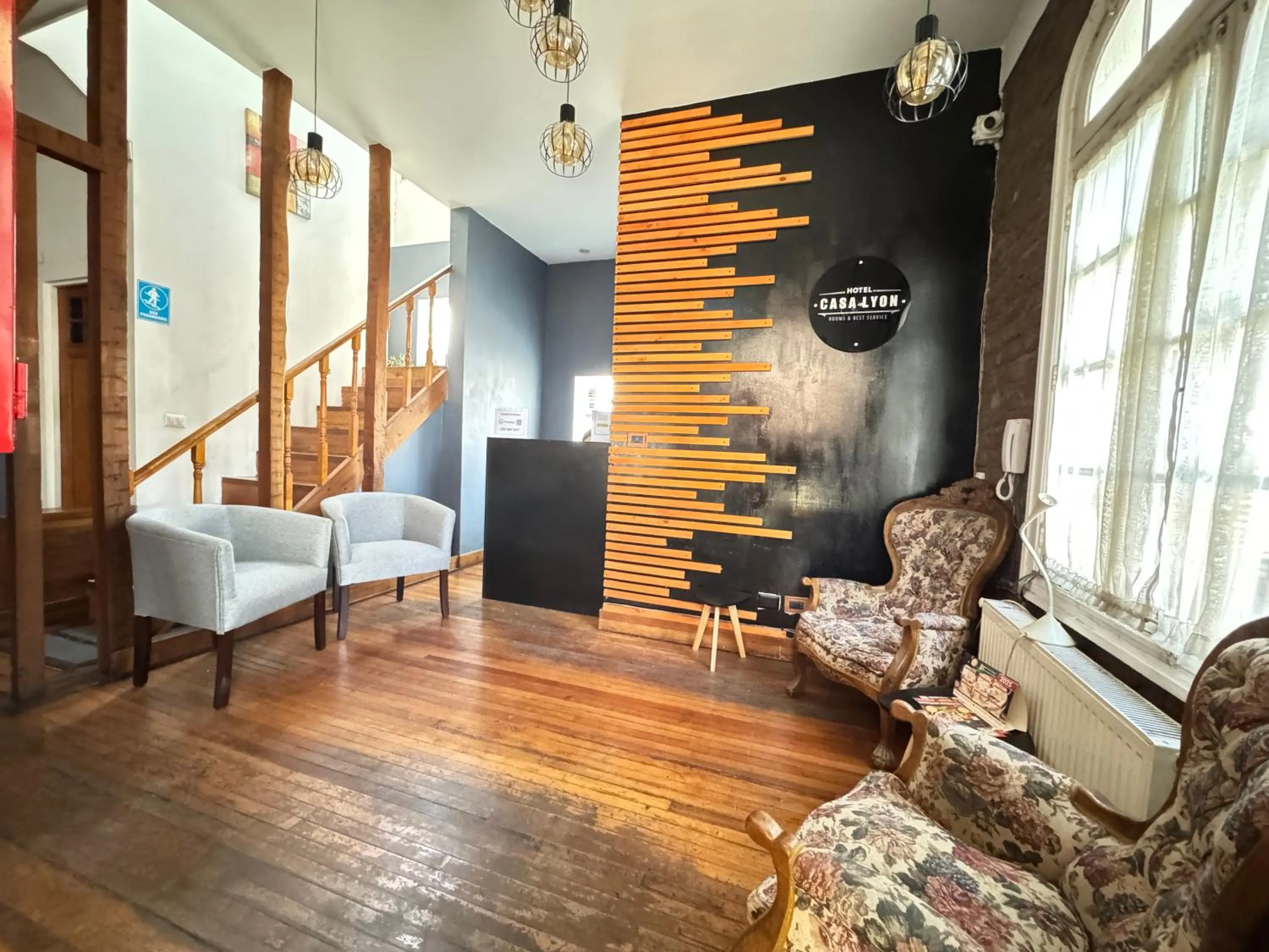 Living room in Hotel Casa Lyon