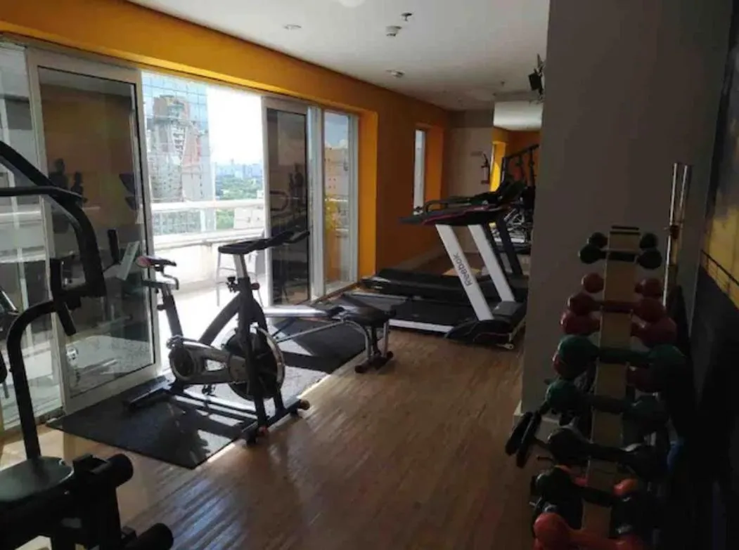 Fitness centre/facilities in FLAT Jardins São Paulo excelente!