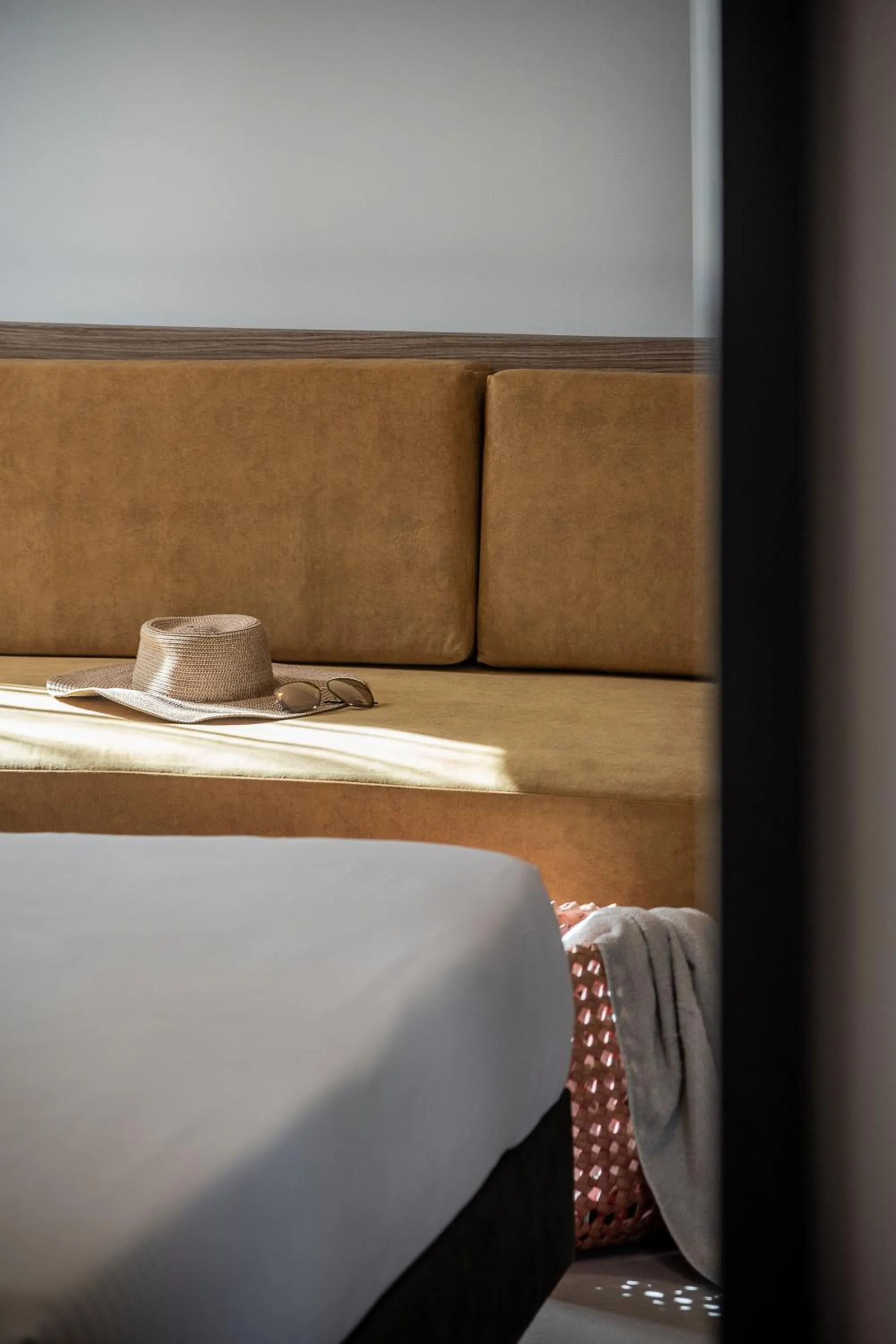 Decorative detail, Bed in Morum City Hotel Chania