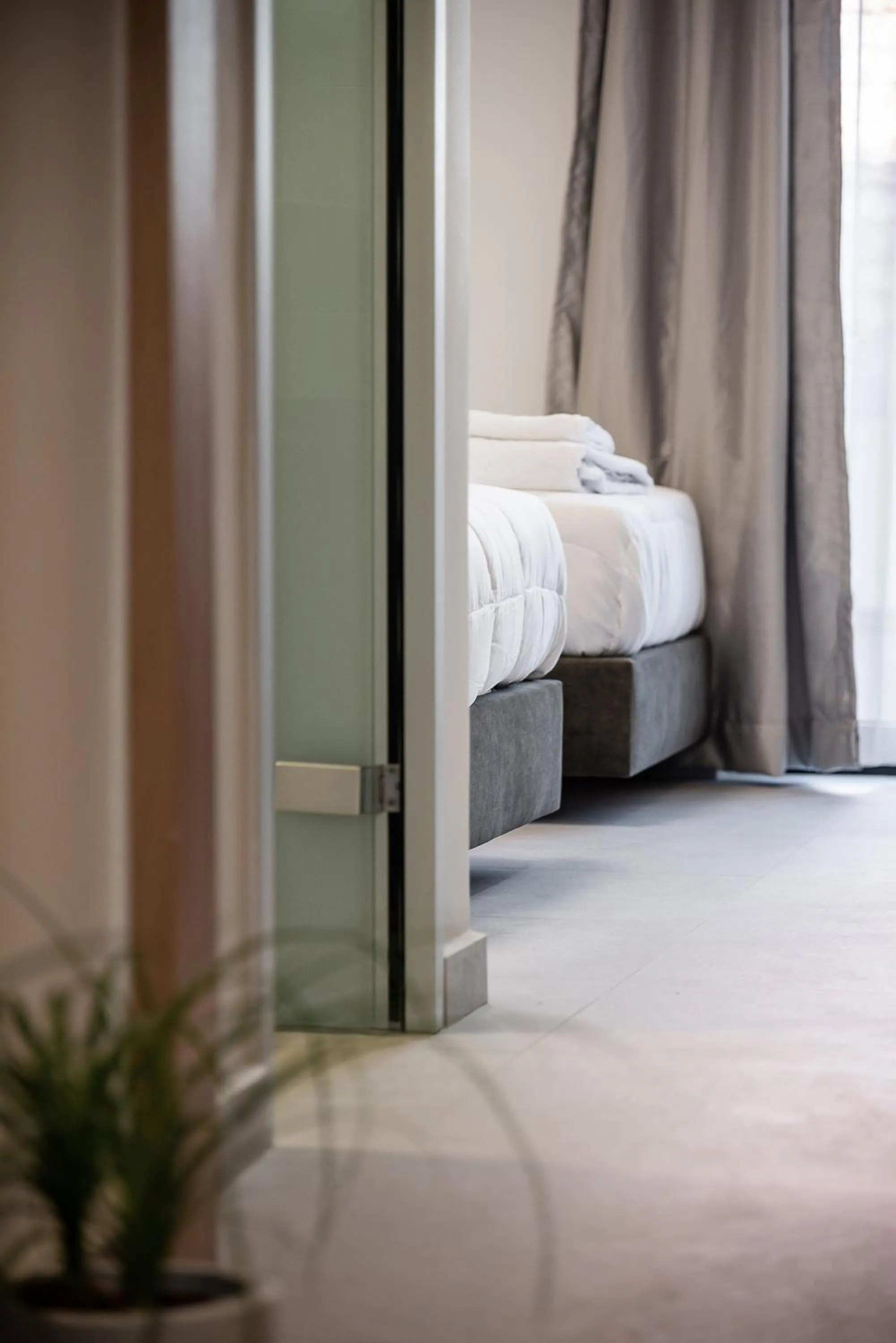 Decorative detail, Bed in Morum City Hotel Chania