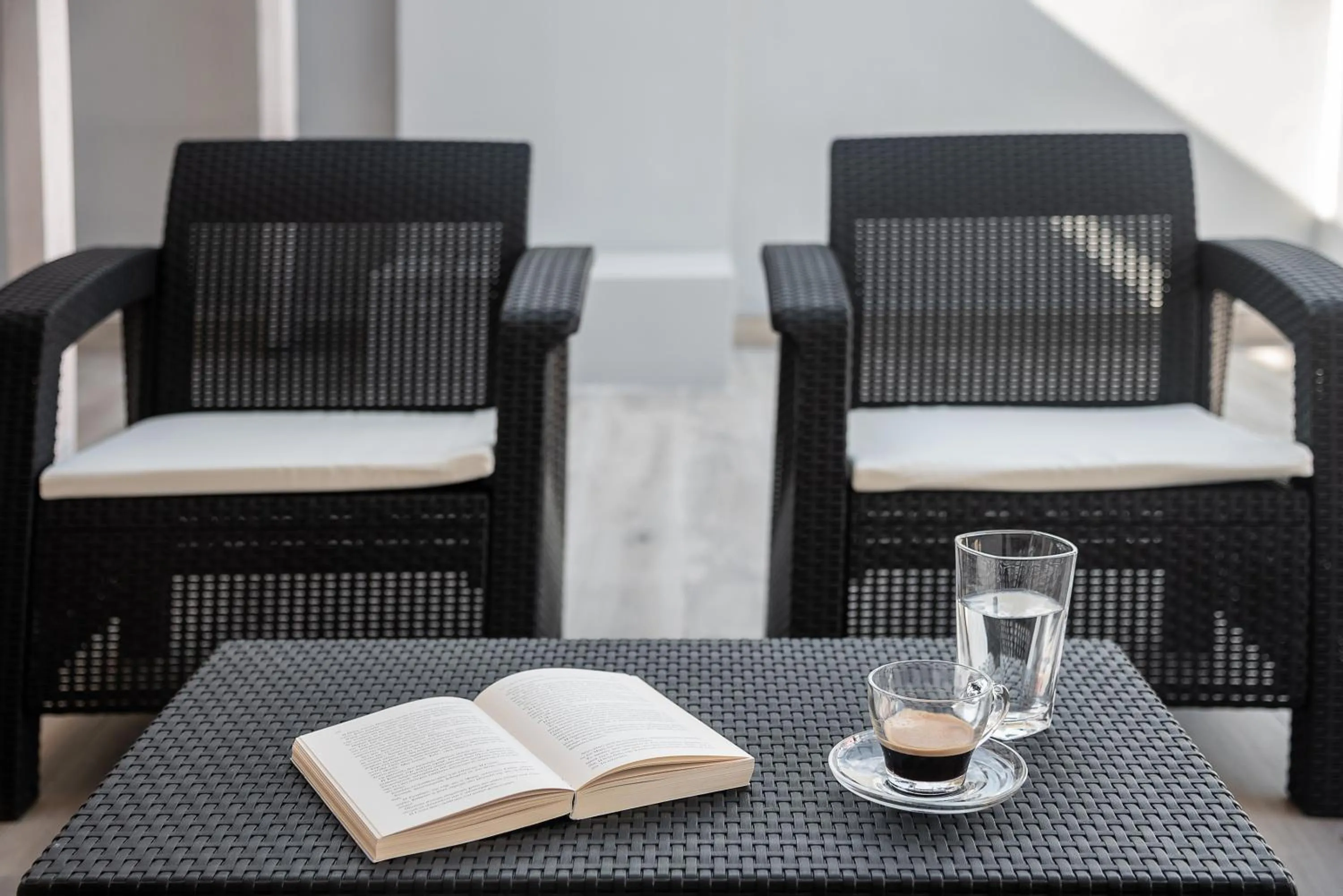 Balcony/Terrace in Morum City Hotel Chania