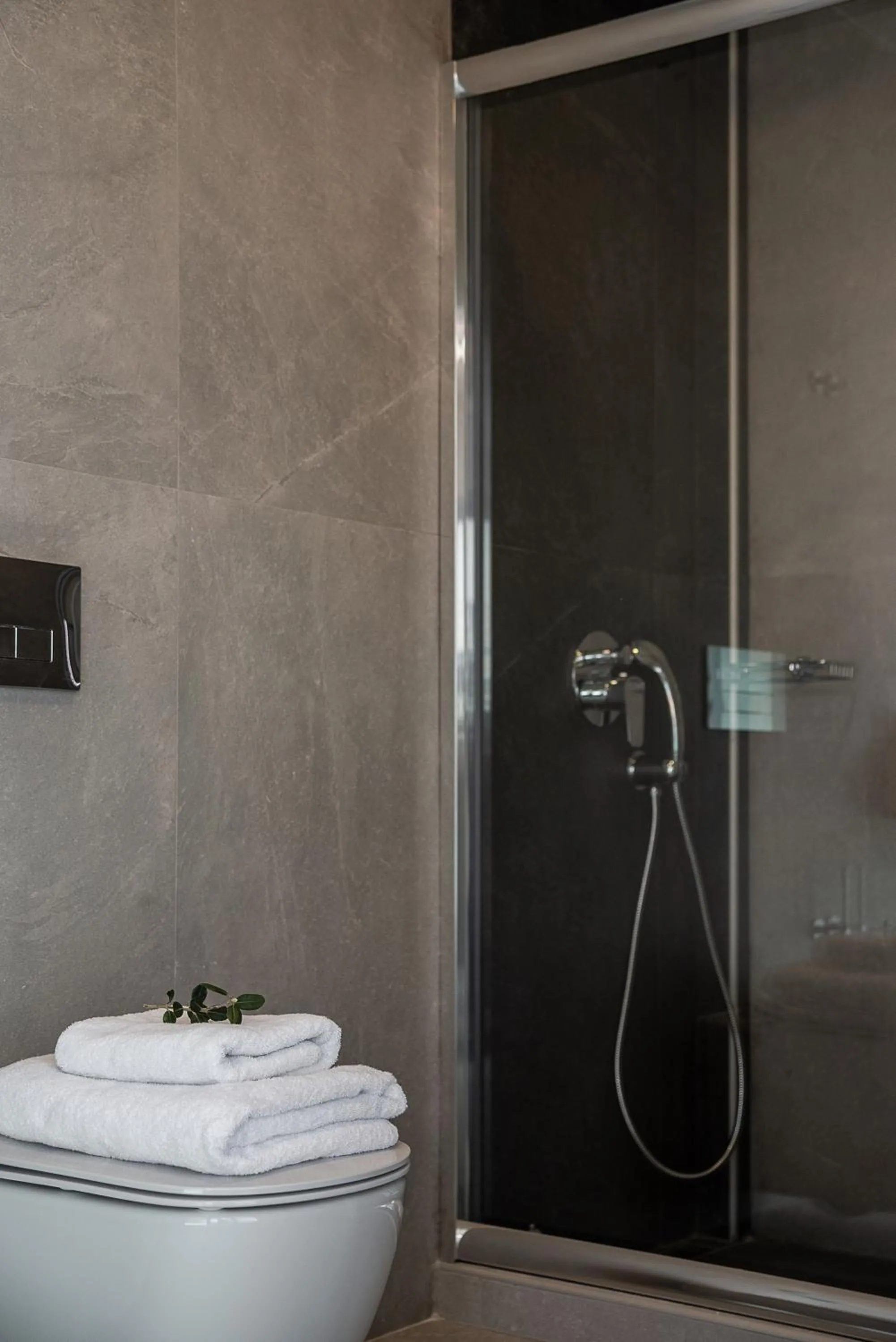 Bathroom in Morum City Hotel Chania