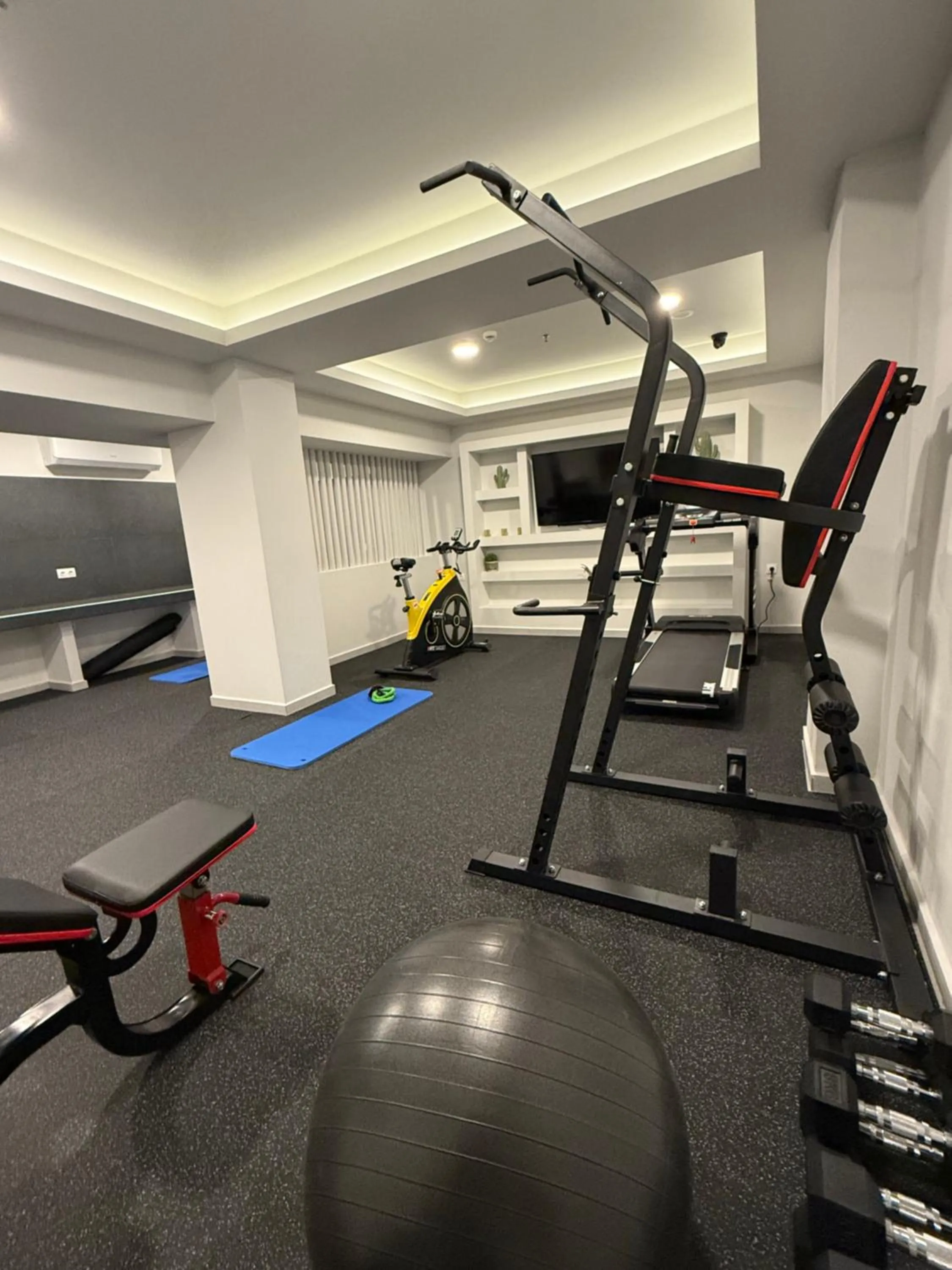 Fitness centre/facilities in Morum City Hotel Chania