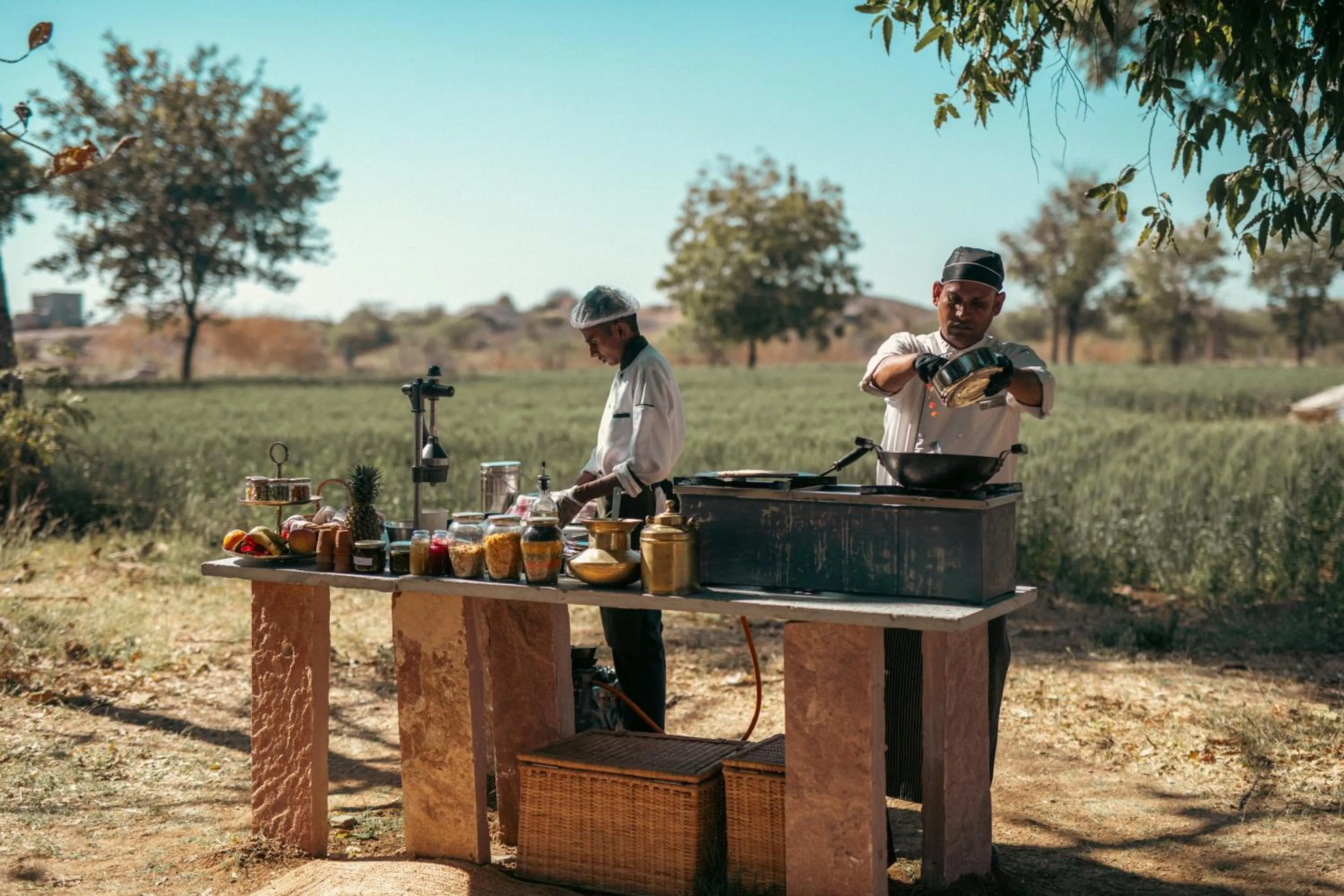 Food and drinks in Brij Pola, Jawai - Luxury Jungle Camp with Private Pools