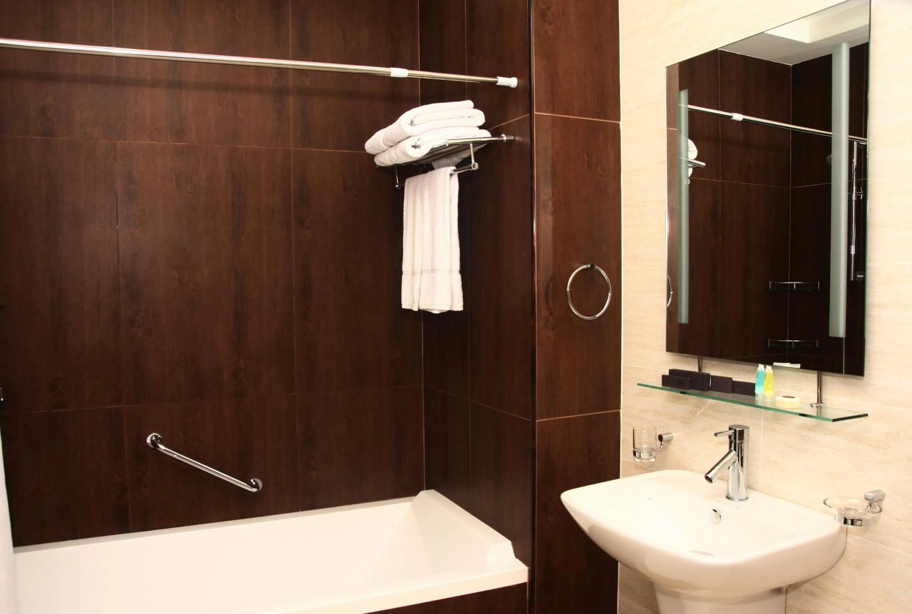 Bathroom in Grand M Hotel