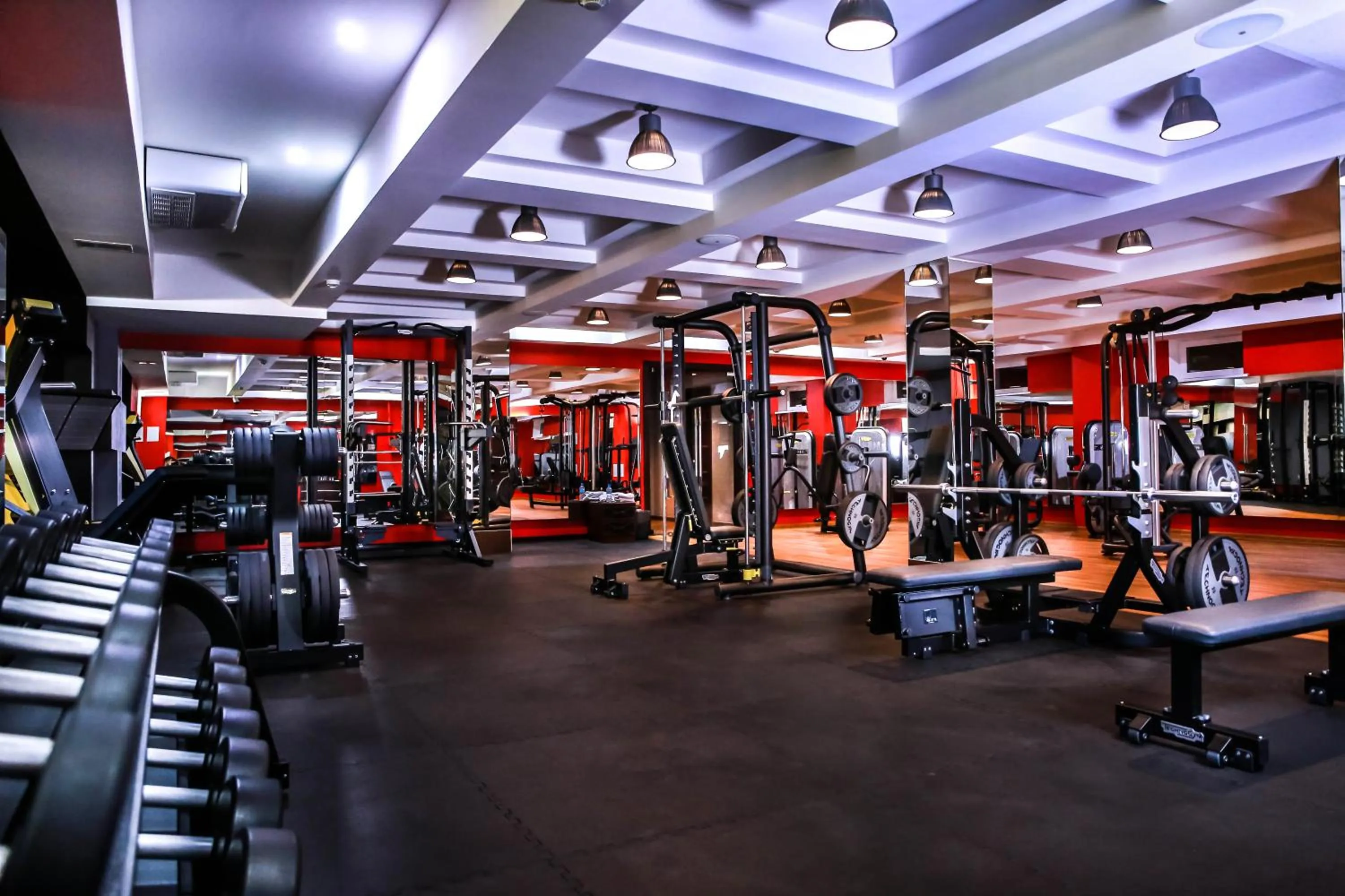 Fitness centre/facilities in Grand M Hotel
