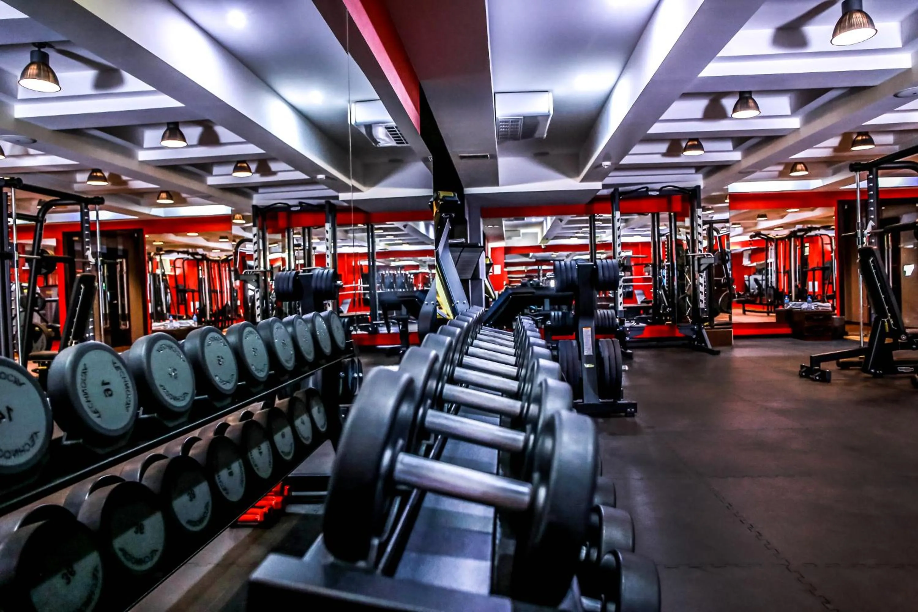 Fitness centre/facilities in Grand M Hotel