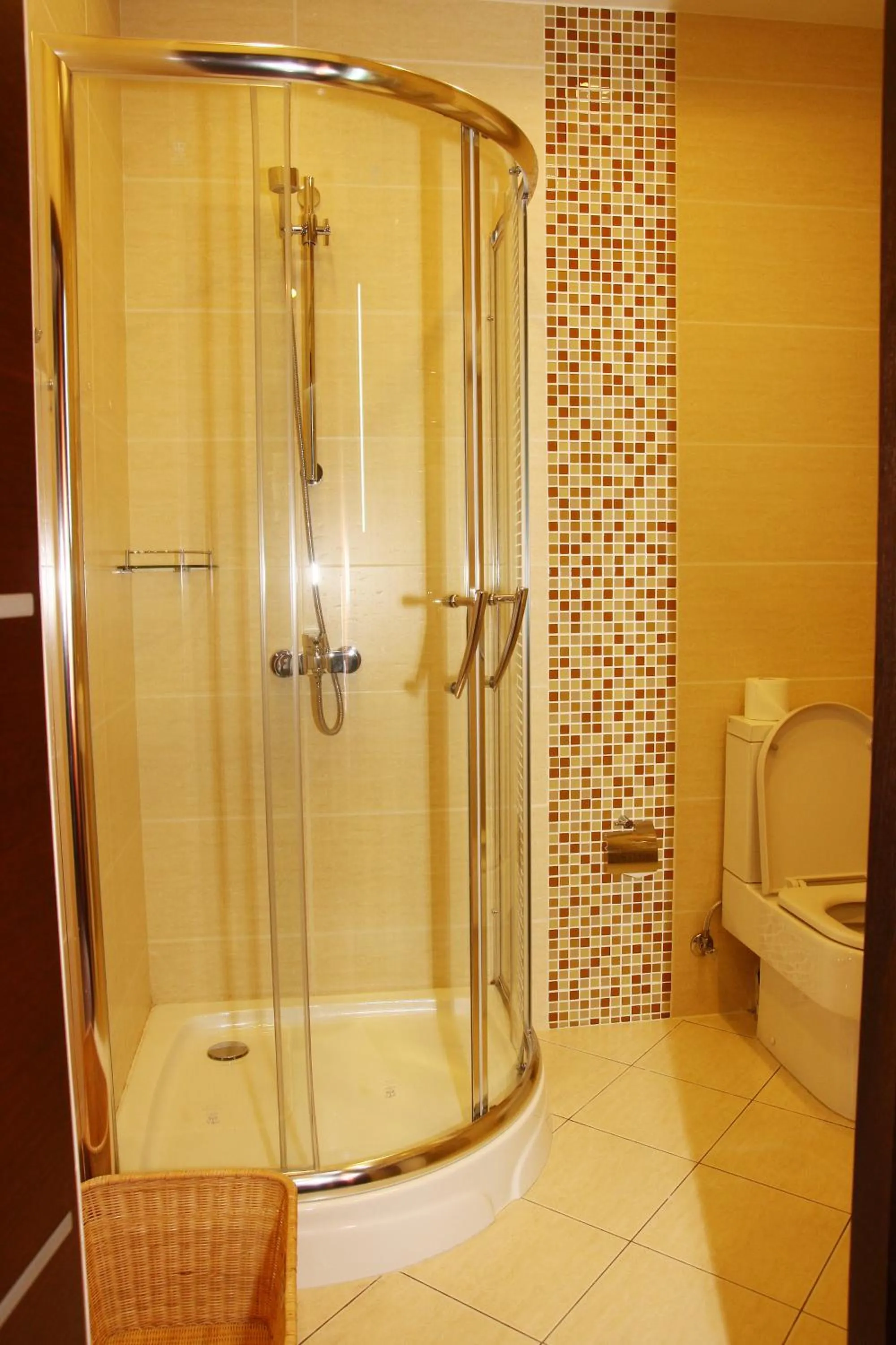 Shower in Grand M Hotel