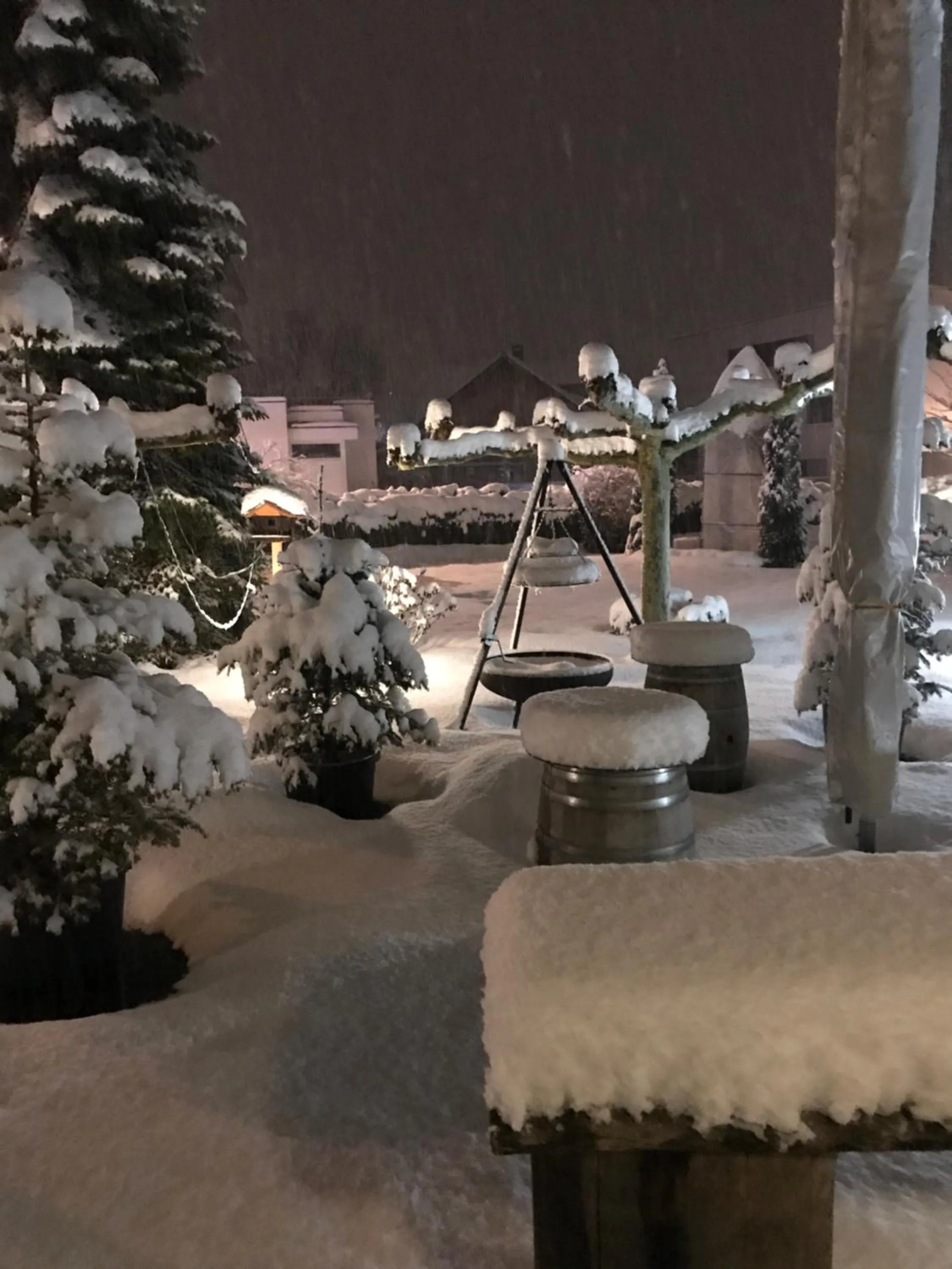 Garden in Hotel Restaurant Rössle