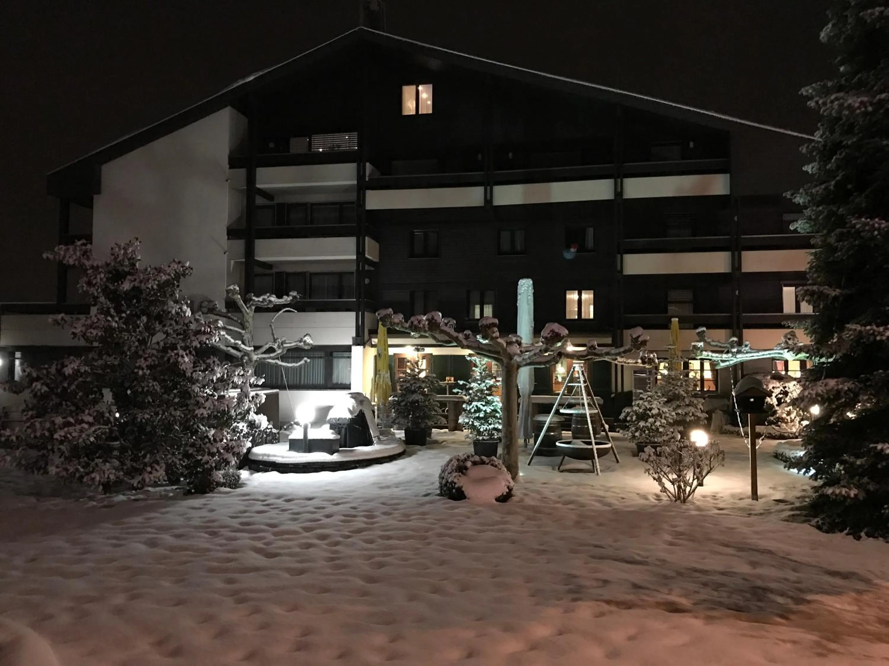 Garden in Hotel Restaurant Rössle