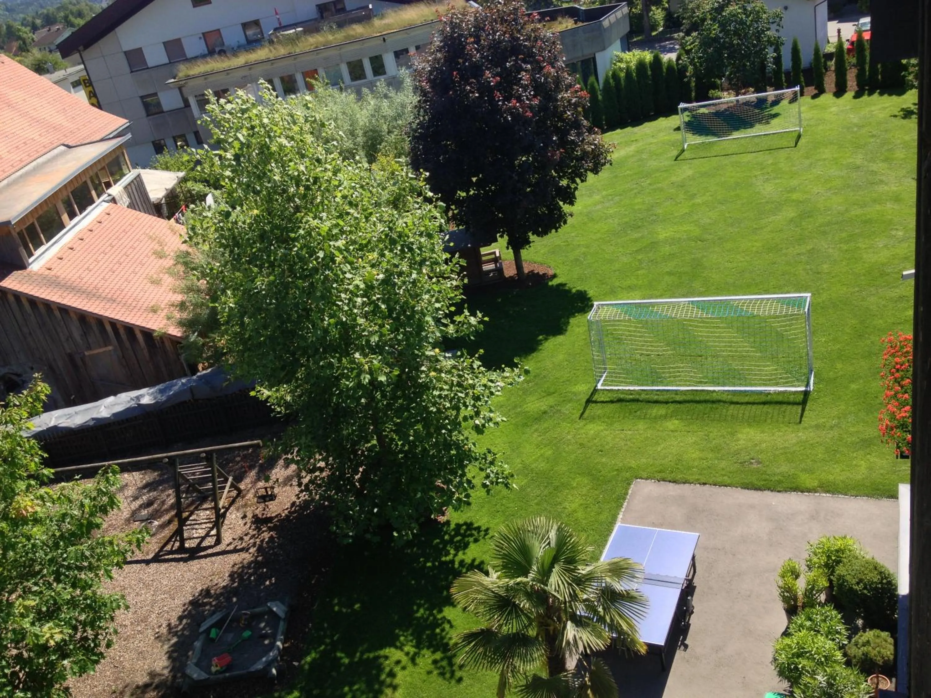 Garden in Hotel Restaurant Rössle