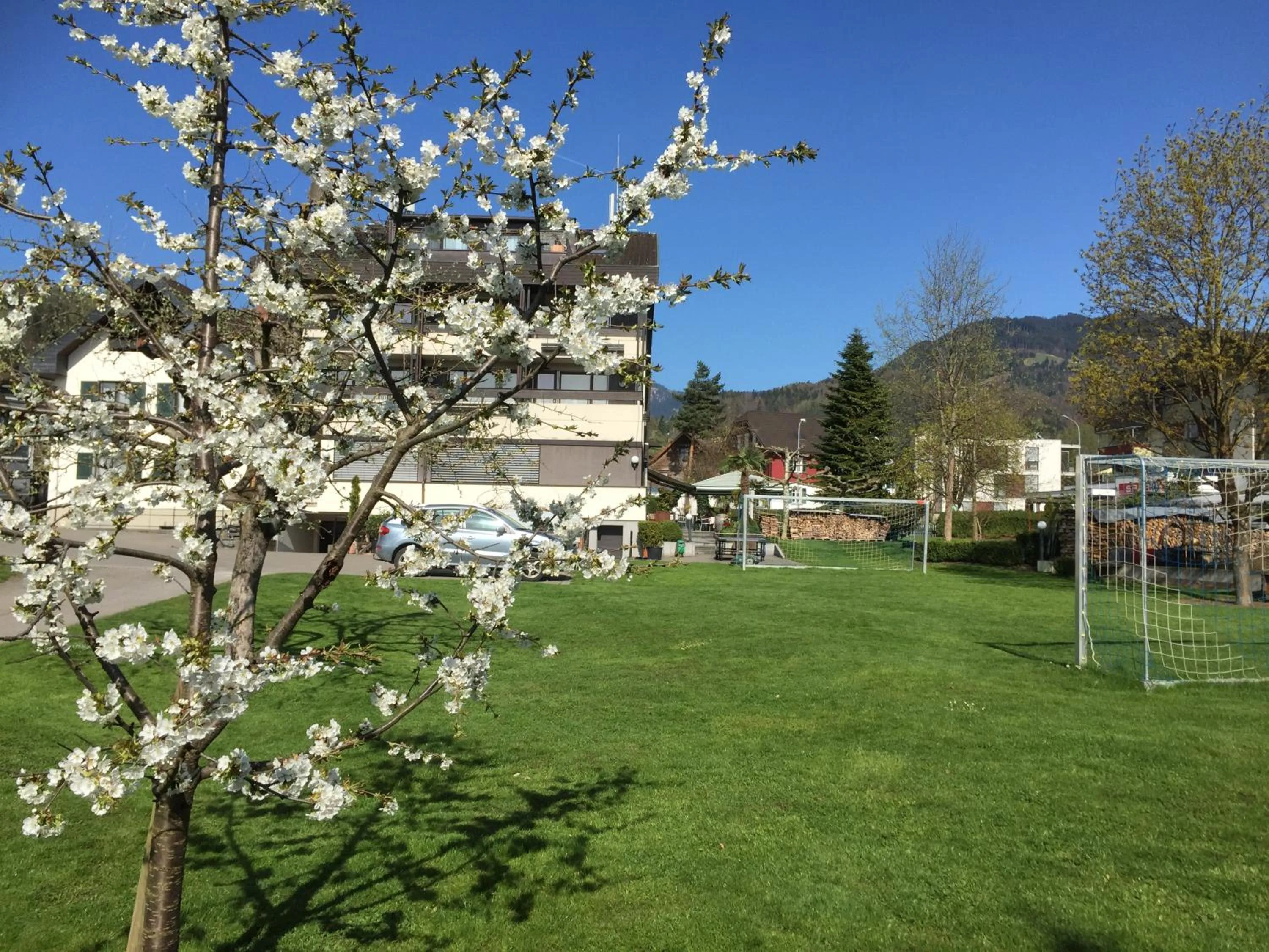 Children play ground in Hotel Restaurant Rössle