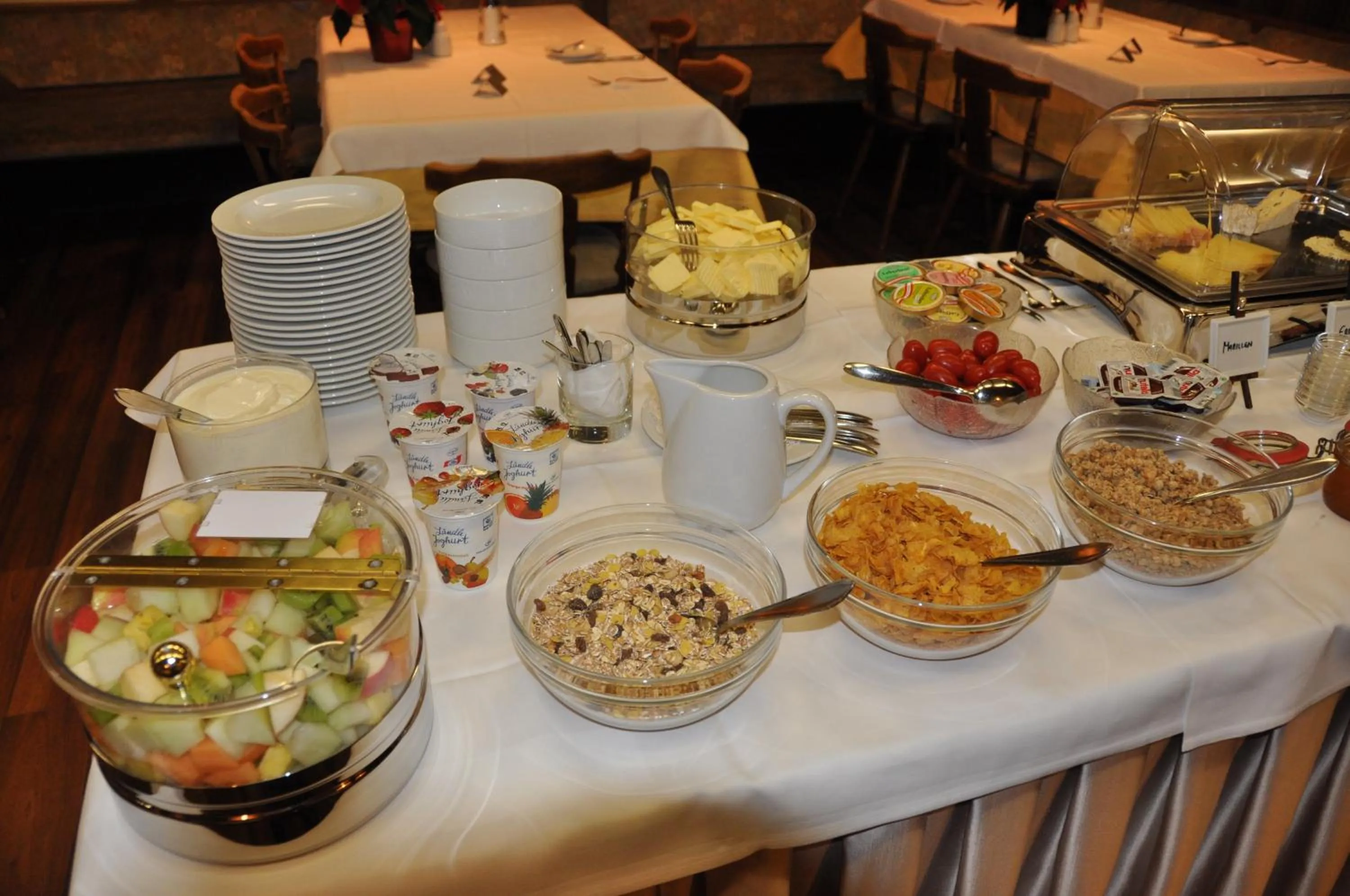 Food and drinks in Hotel Restaurant Rössle