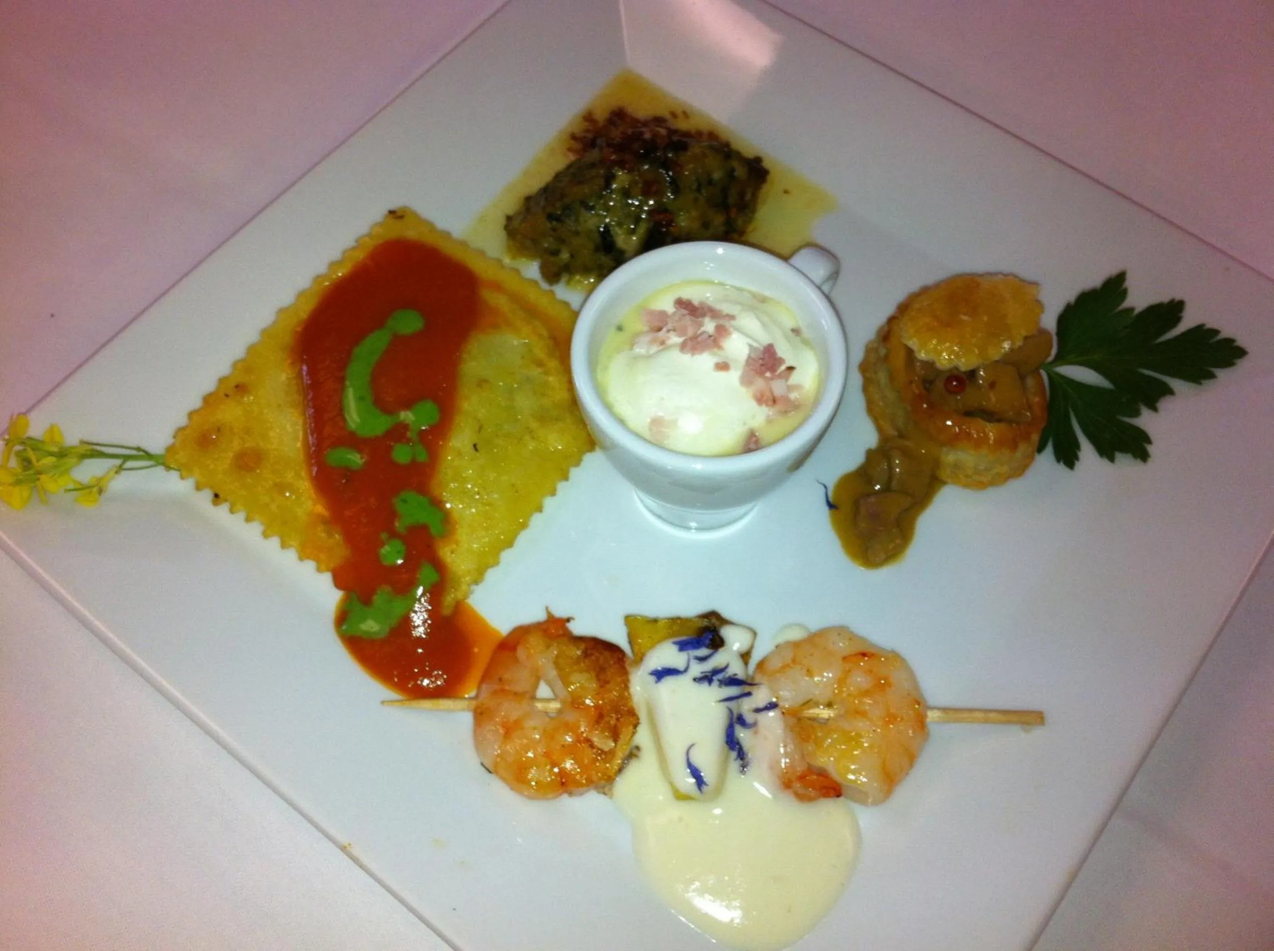 Food and drinks in Hotel Restaurant Rössle