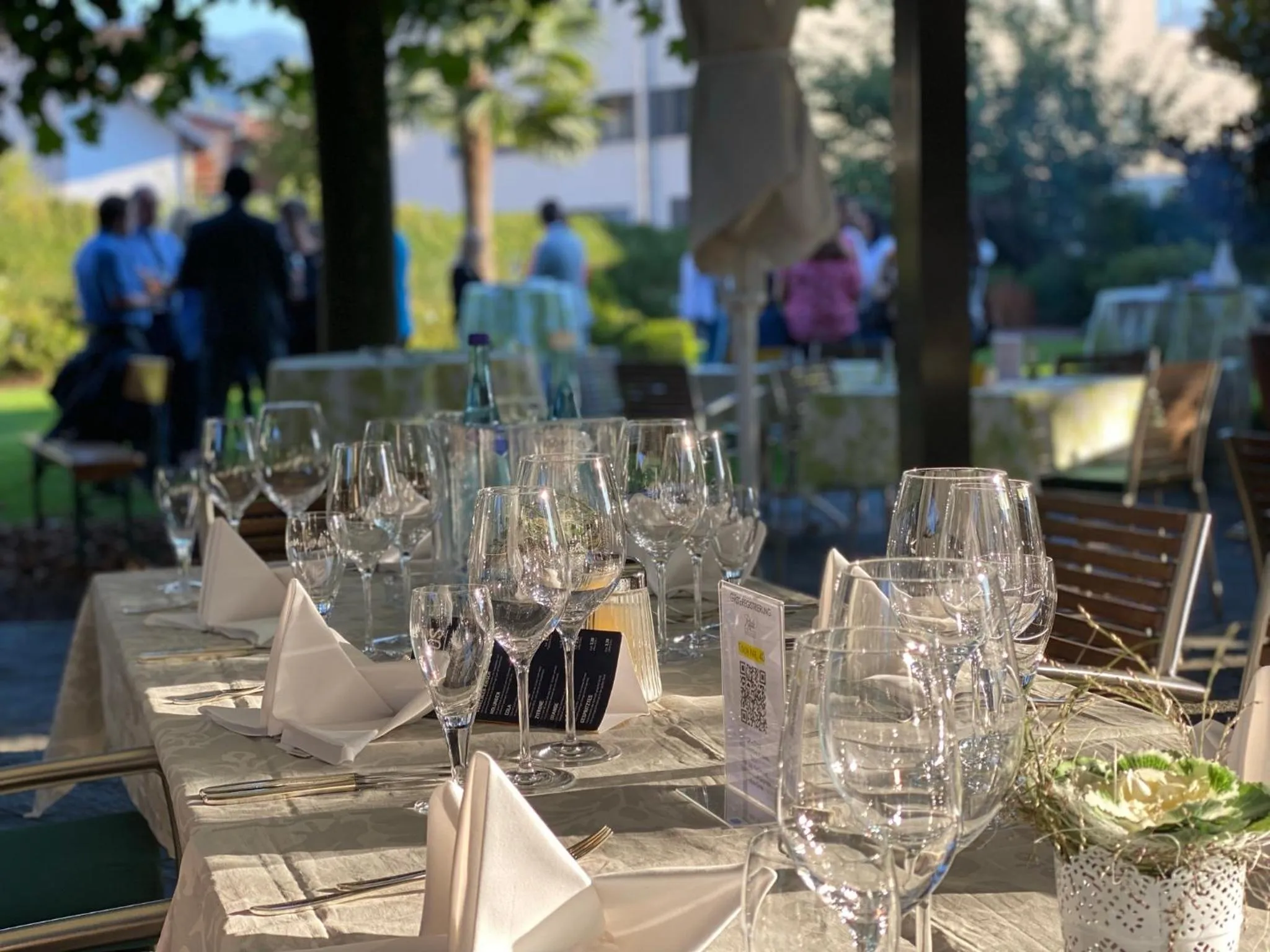 Garden in Hotel Restaurant Rössle