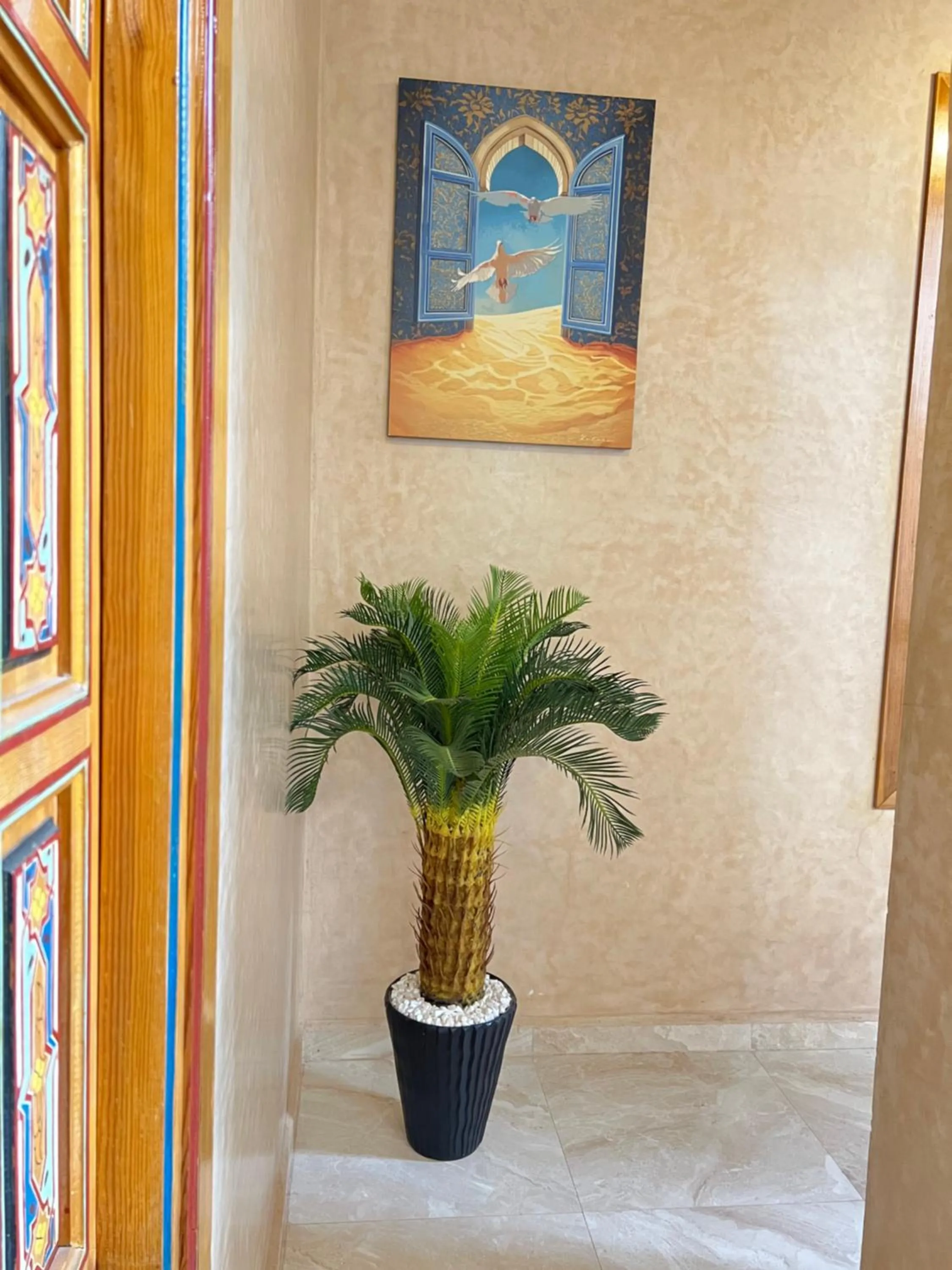 Decorative detail in Riad Alice Terrace & Spa