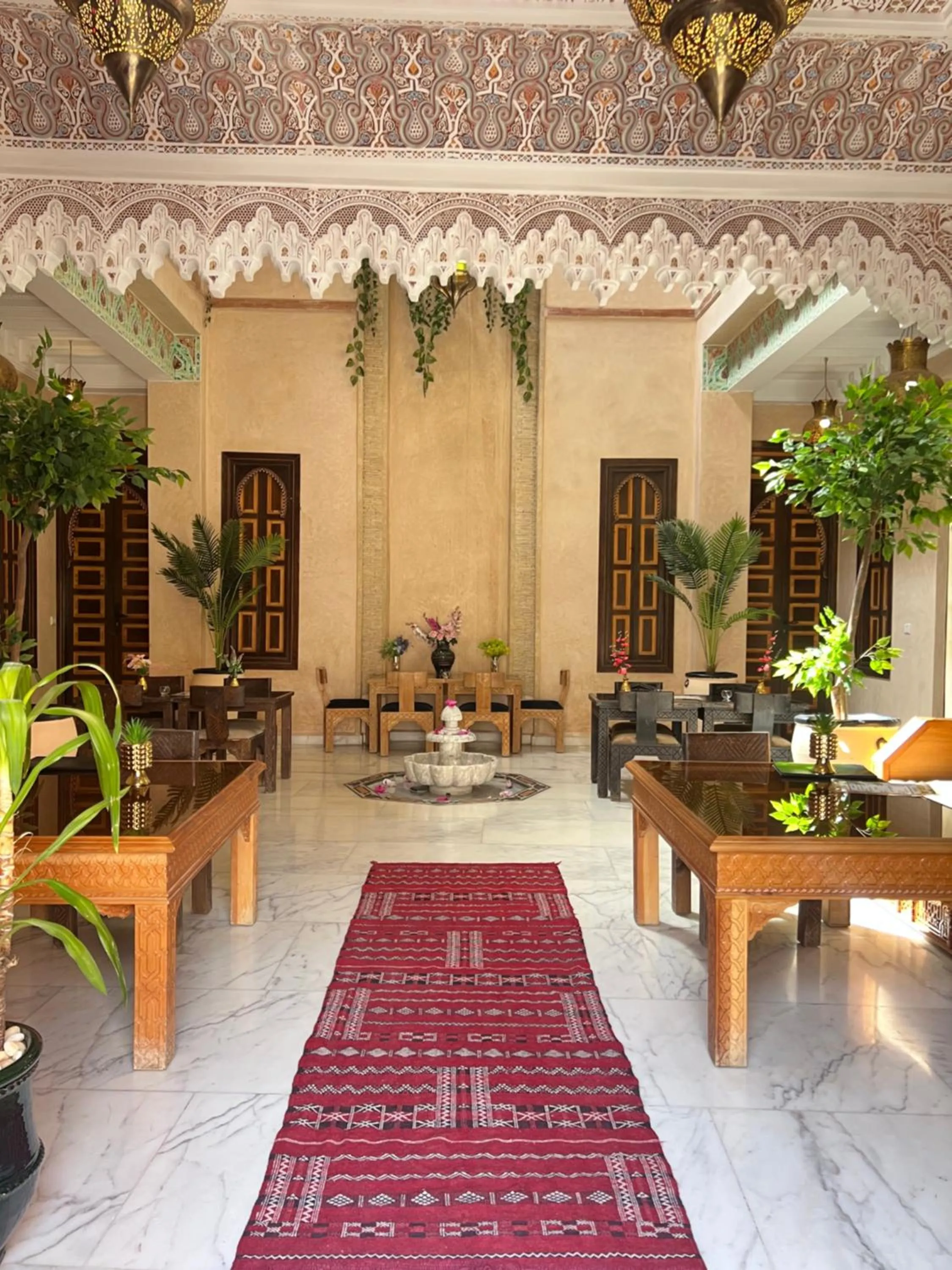 Living room in Riad Alice Terrace & Spa
