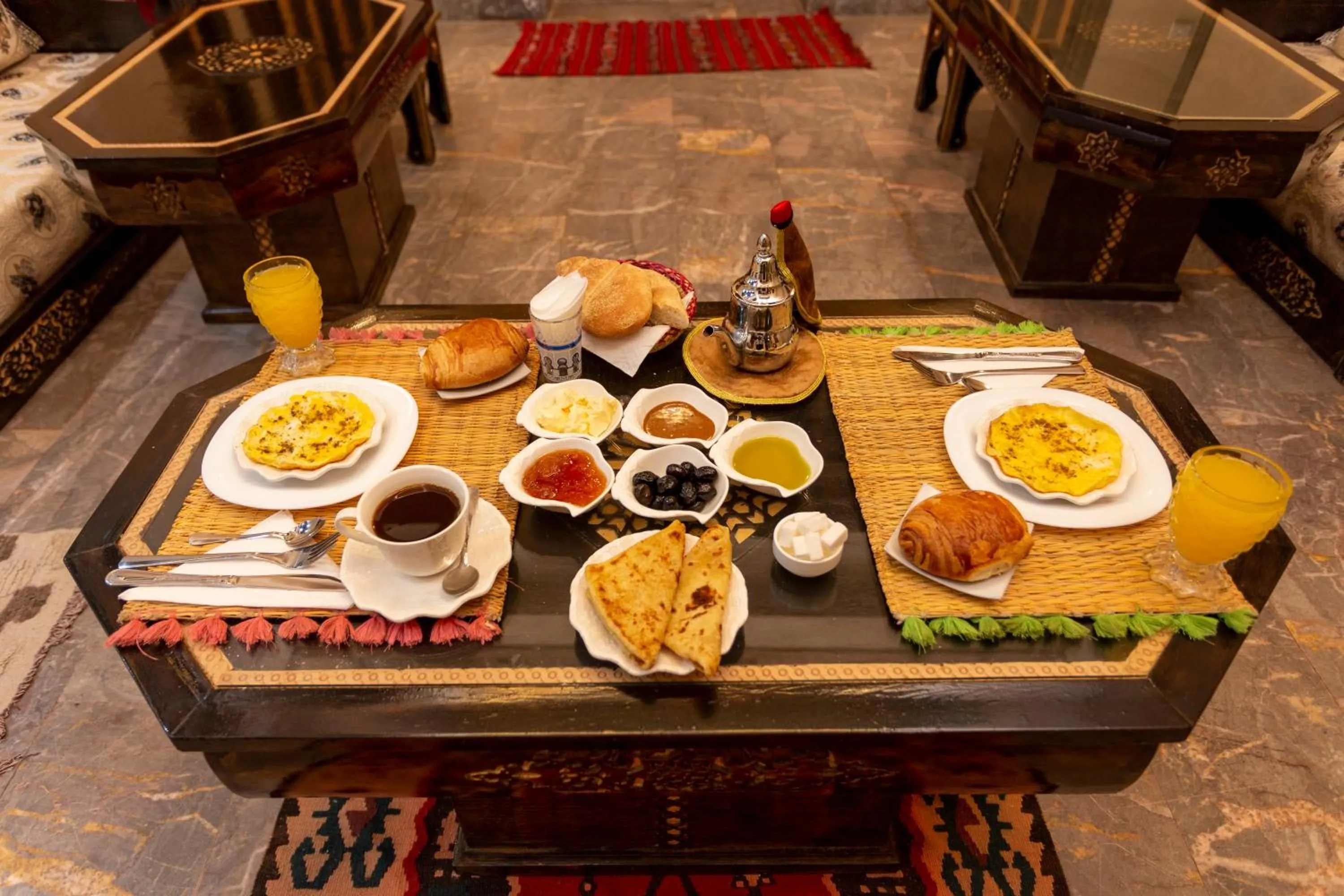 Breakfast in Riad Alice Terrace & Spa