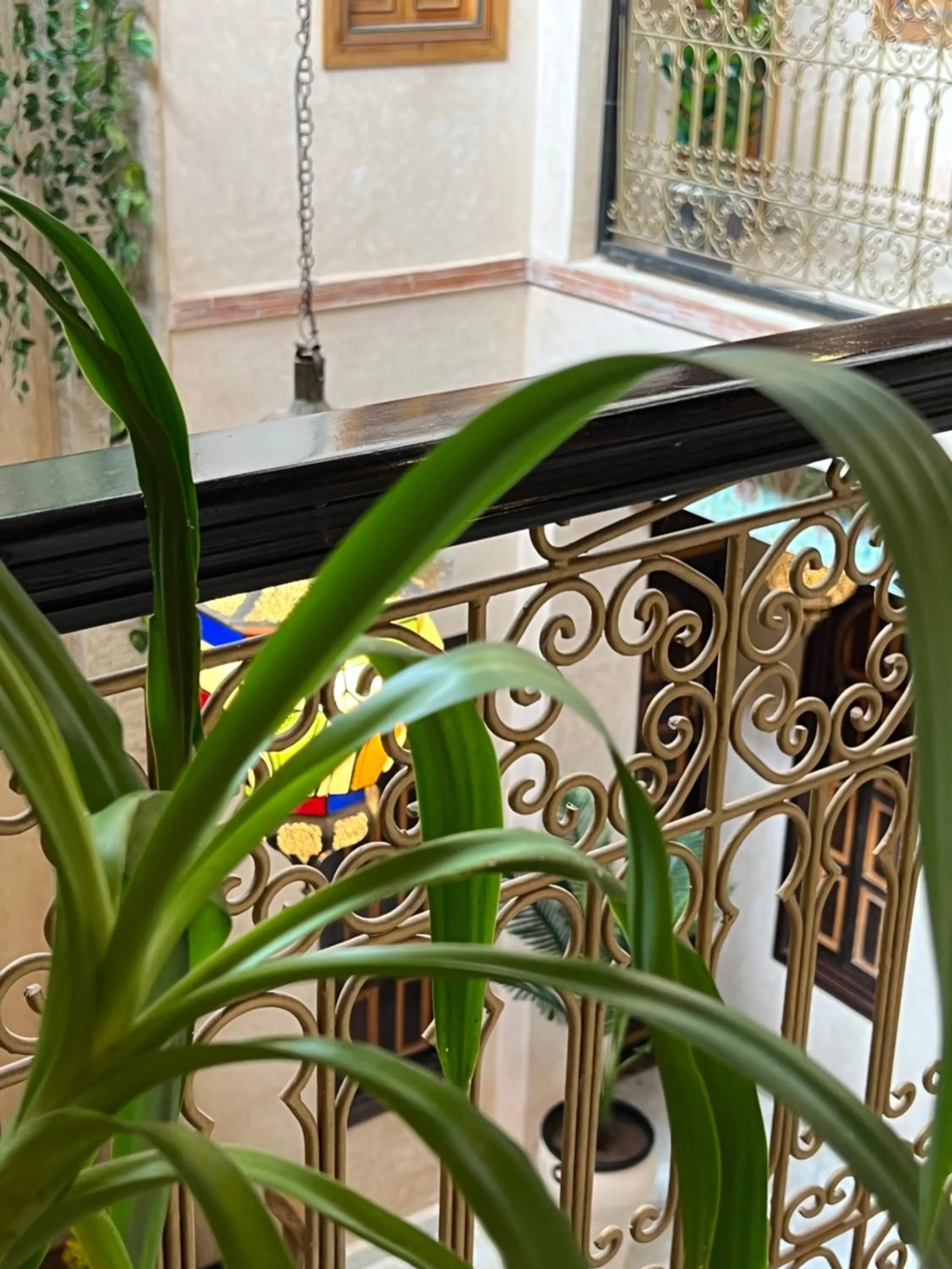 Decorative detail in Riad Alice Terrace & Spa