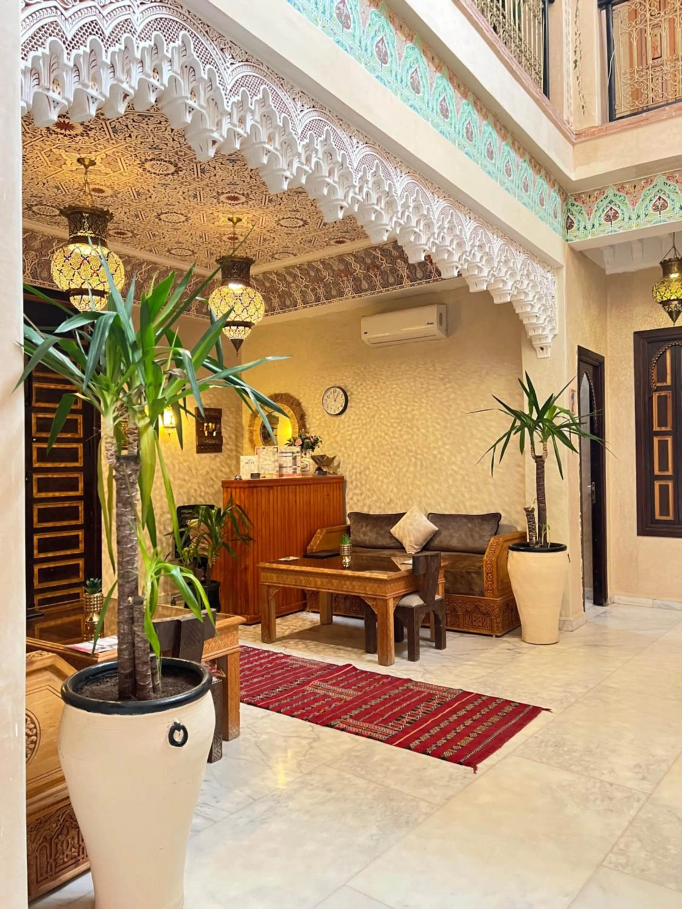 Lobby or reception in Riad Alice Terrace & Spa