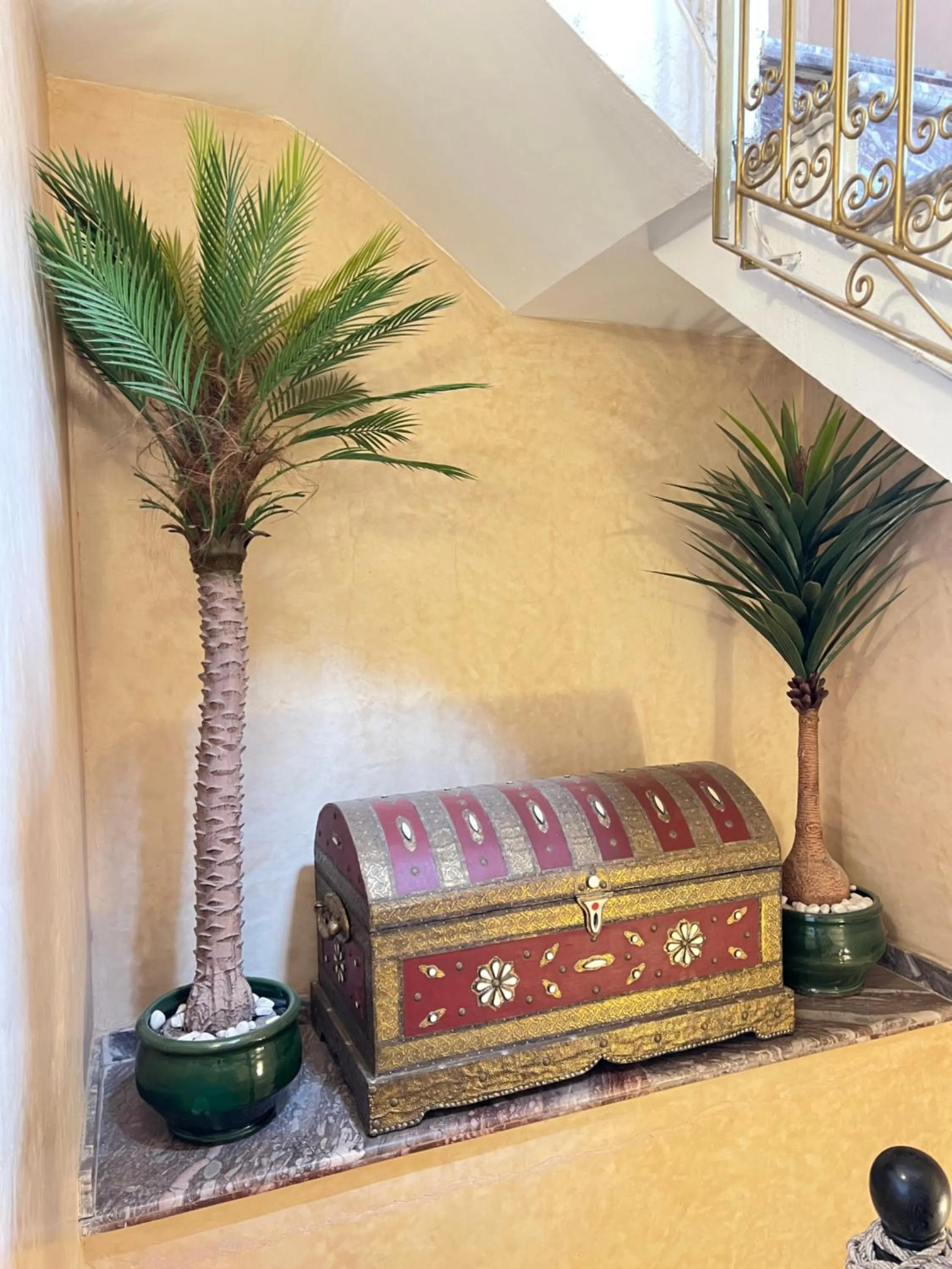 Decorative detail in Riad Alice Terrace & Spa