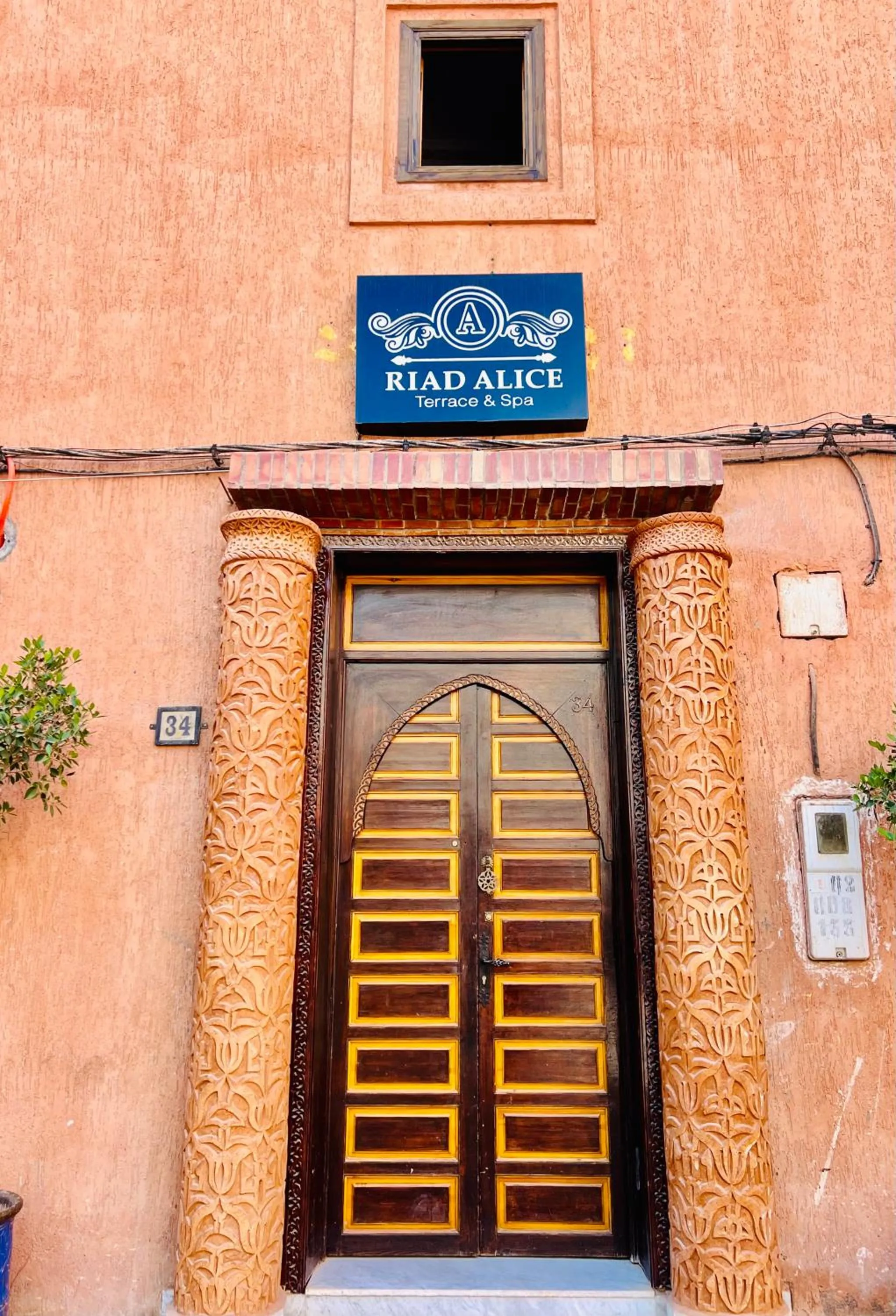 Facade/entrance in Riad Alice Terrace & Spa