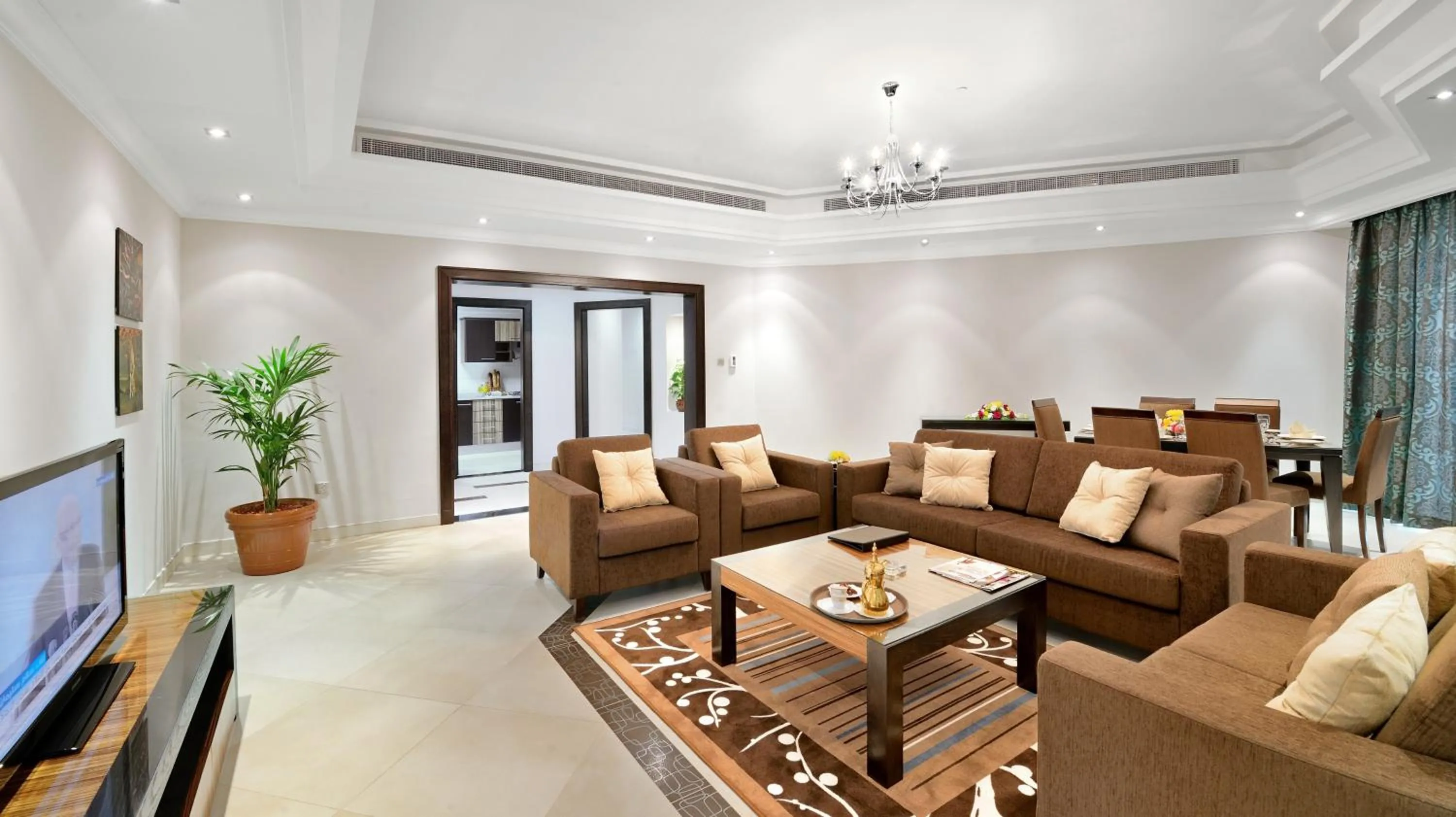 Living room in Al Majaz Premiere Hotel Apartments