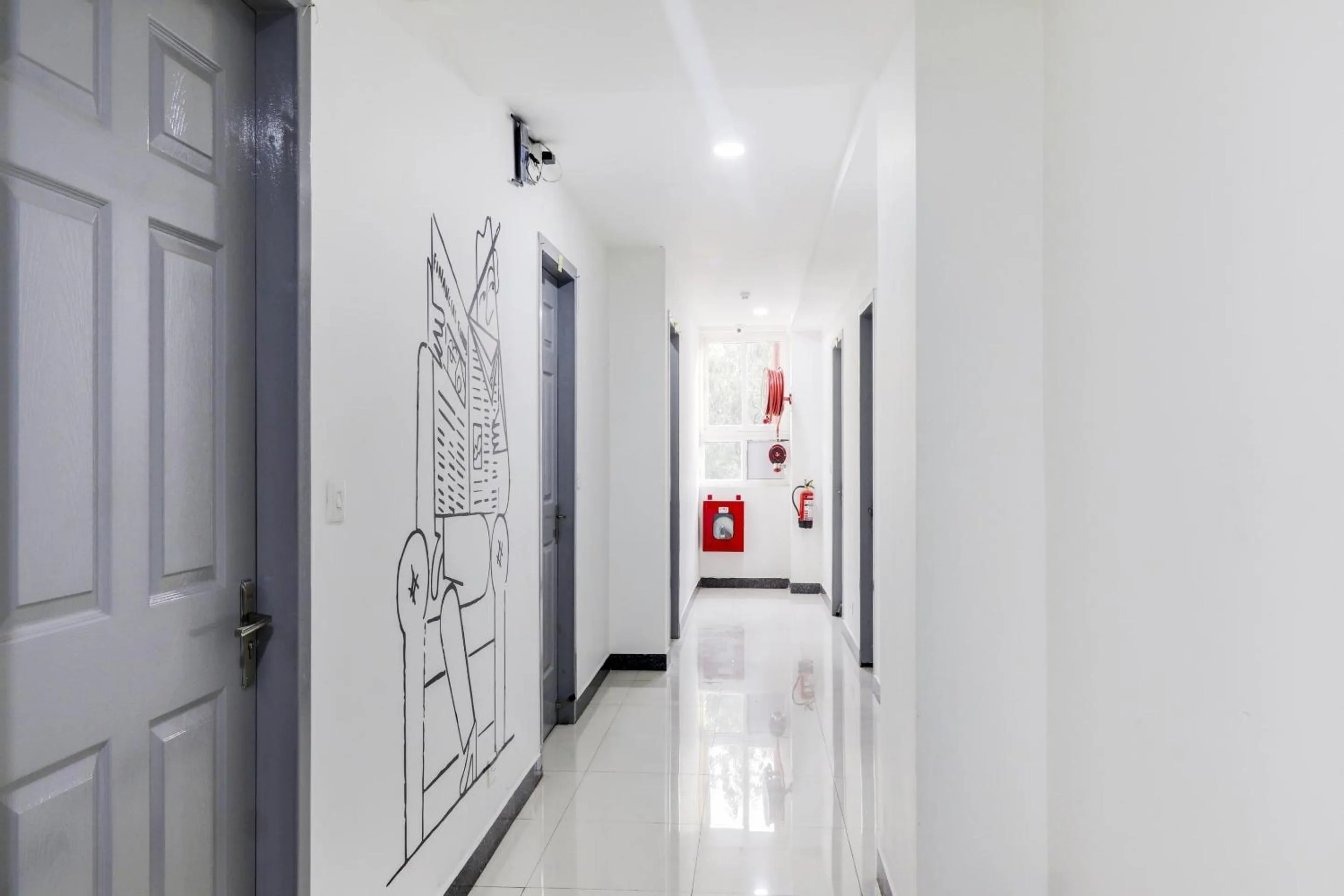 Lobby or reception in Townhouse Madhapur Near Shilparamam