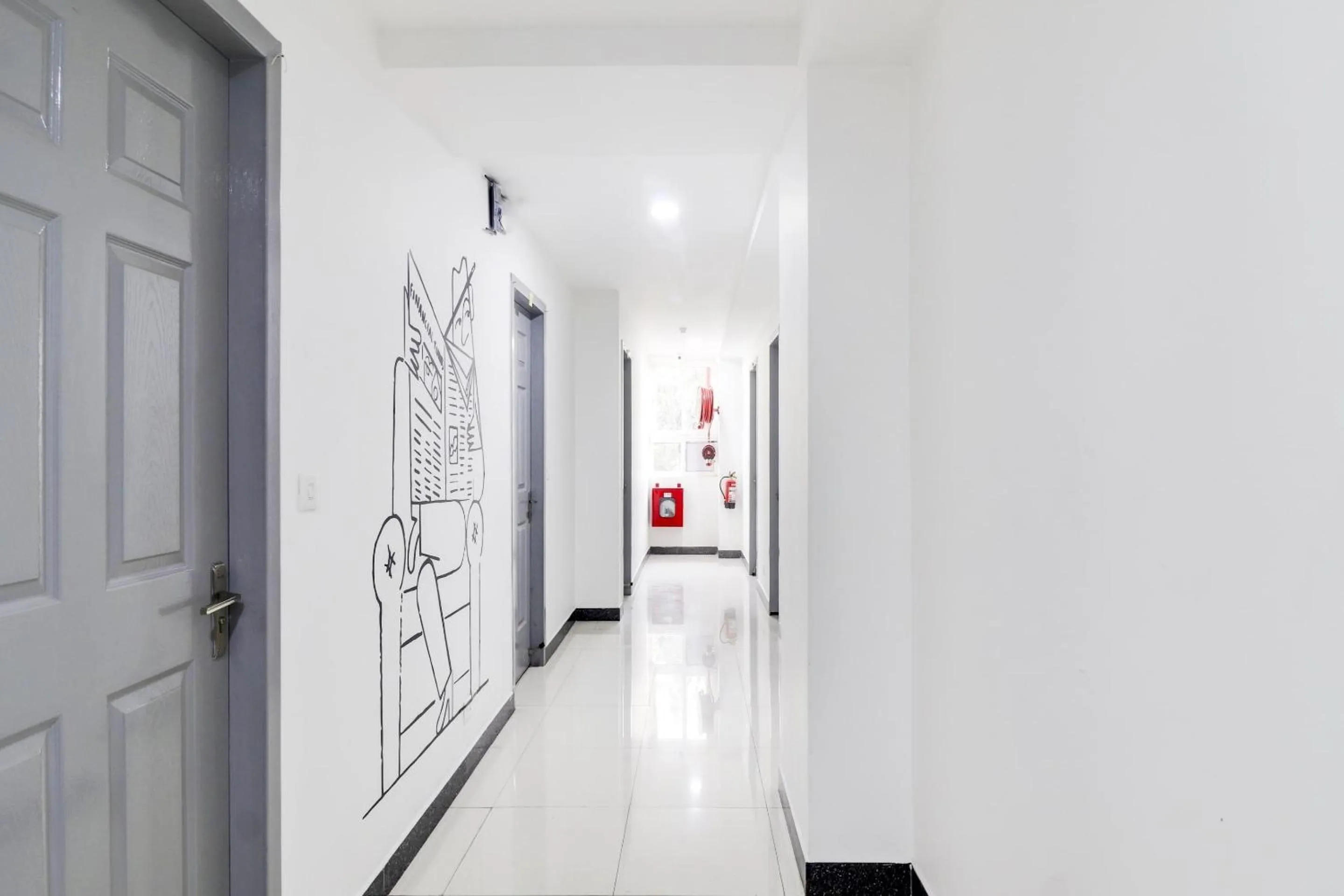 Lobby or reception in Townhouse Madhapur Near Shilparamam