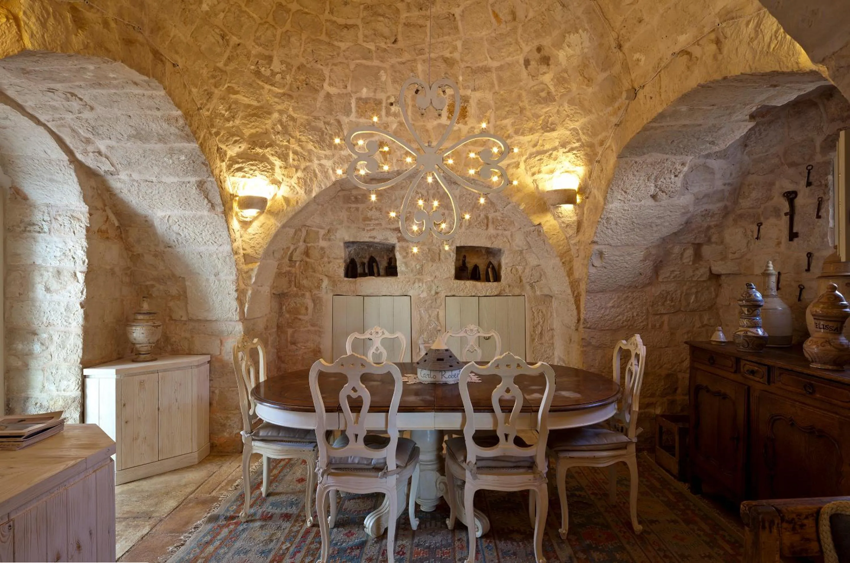 Living room in Borgo Del Tempo Ritrovato - Luxury Relais in Puglia