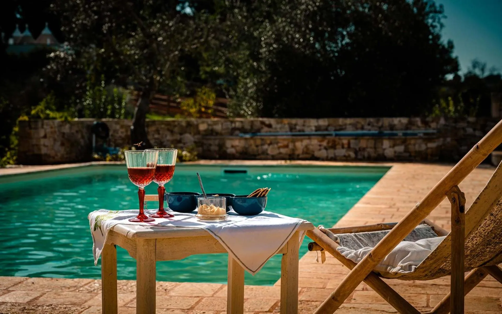 Swimming pool in Borgo Del Tempo Ritrovato - Luxury Relais in Puglia